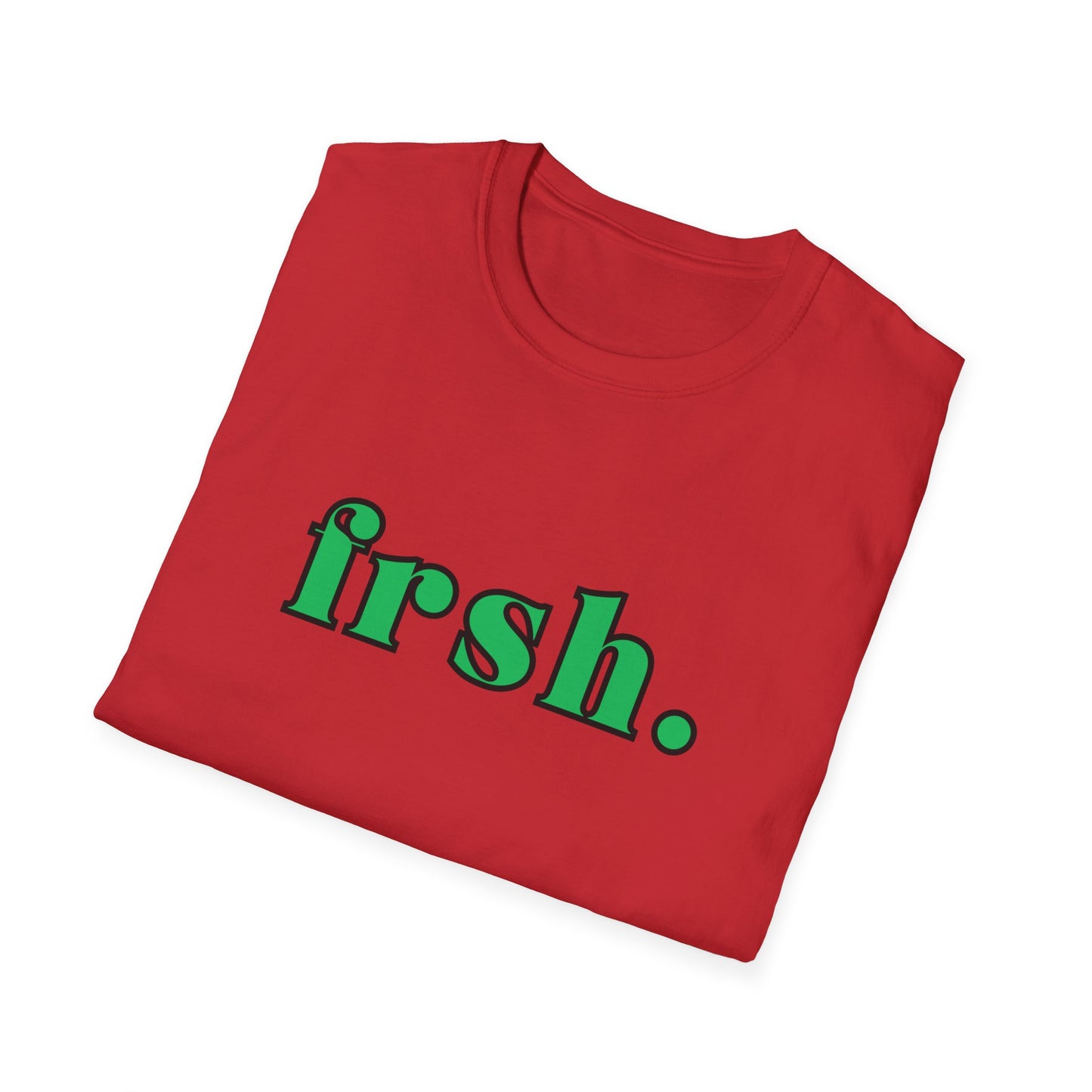 Casual Unisex T-Shirt - 'frsh.' Graphic Tee for Everyday Style