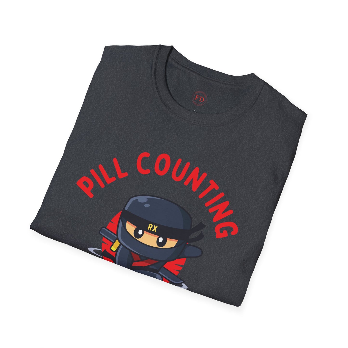 Pill Counting Ninja Unisex Softstyle T-Shirt