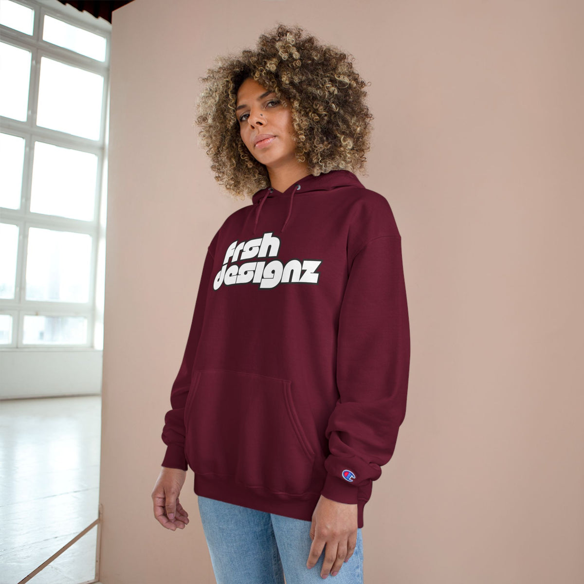 Minimalist Frsh Designz Hoodie - Cozy Streetwear for Casual Style