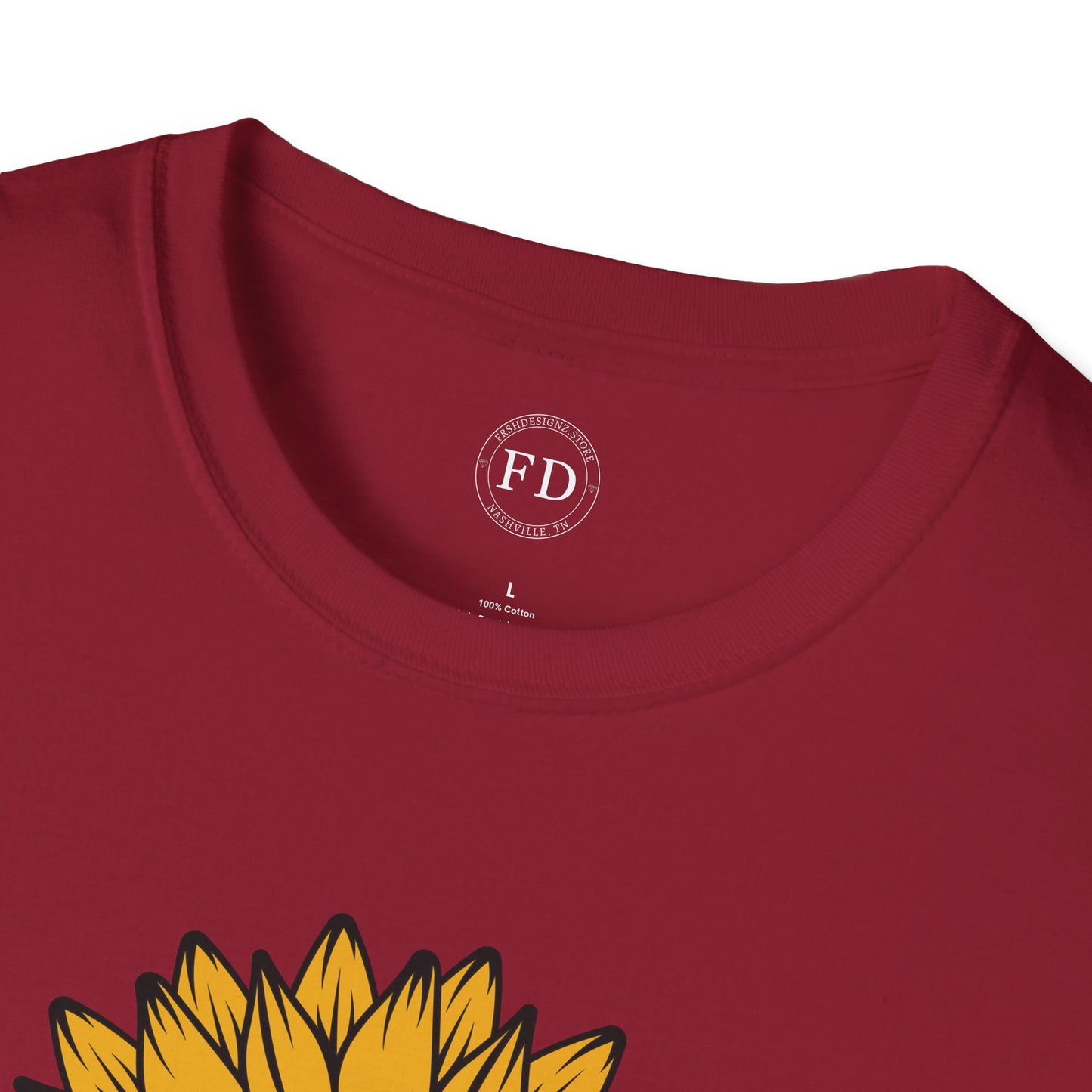 Mr. Sunflower Unisex Softstyle T-Shirt