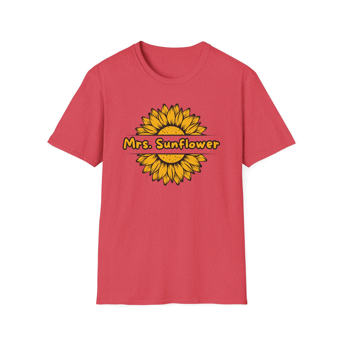 Mrs. Sunflower Unisex Softstyle T-Shirt