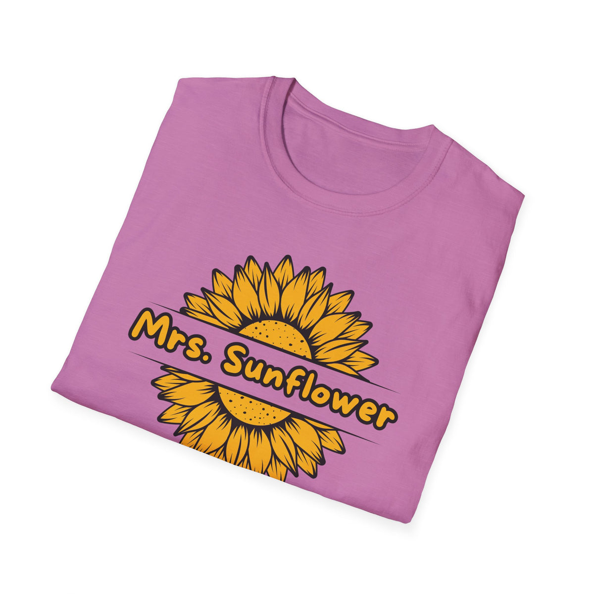 Mrs. Sunflower Unisex Softstyle T-Shirt