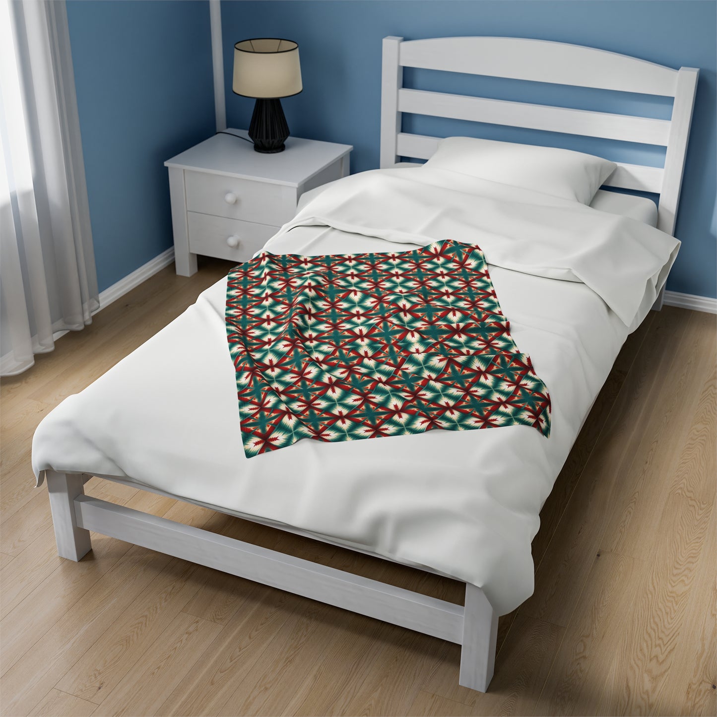 Holiday Velveteen Plush Blanket