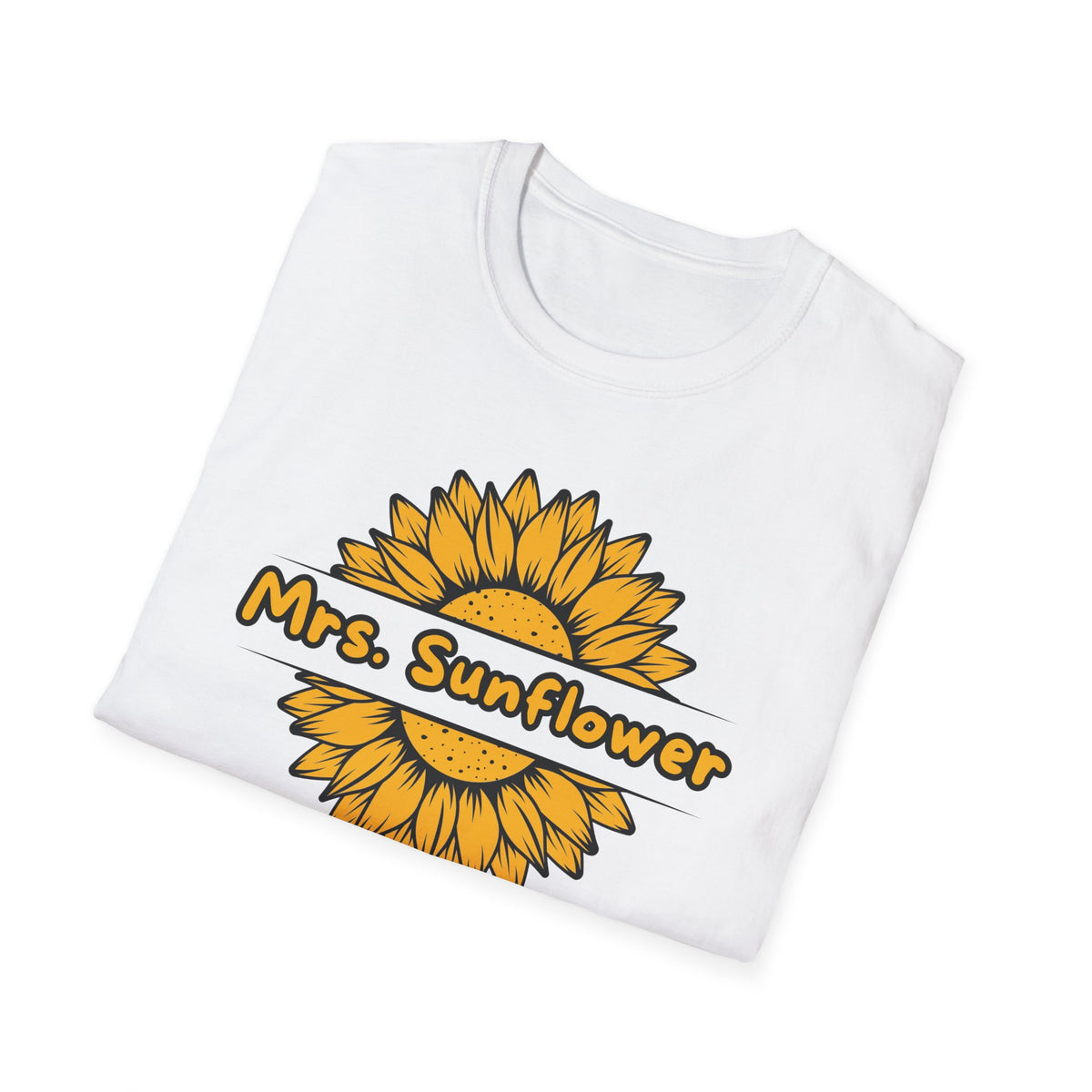 Mrs. Sunflower Unisex Softstyle T-Shirt