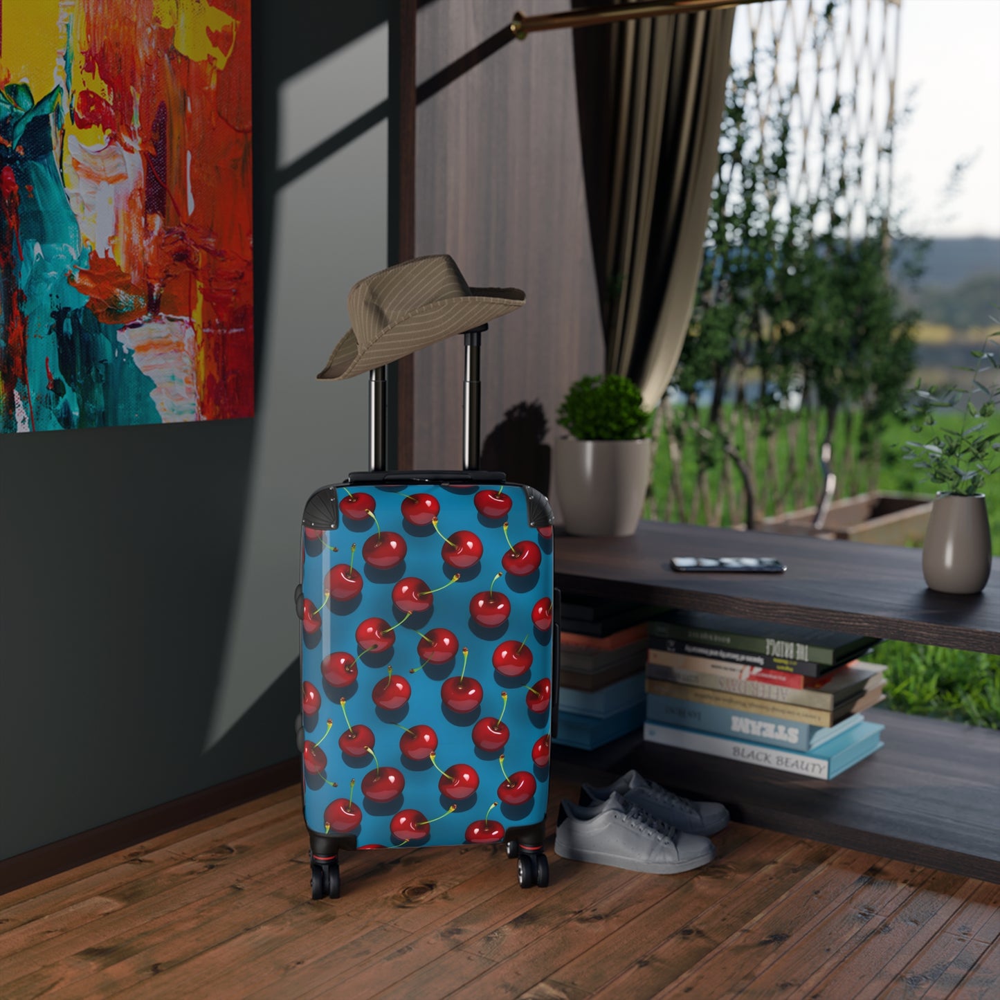Cherry Suitcase
