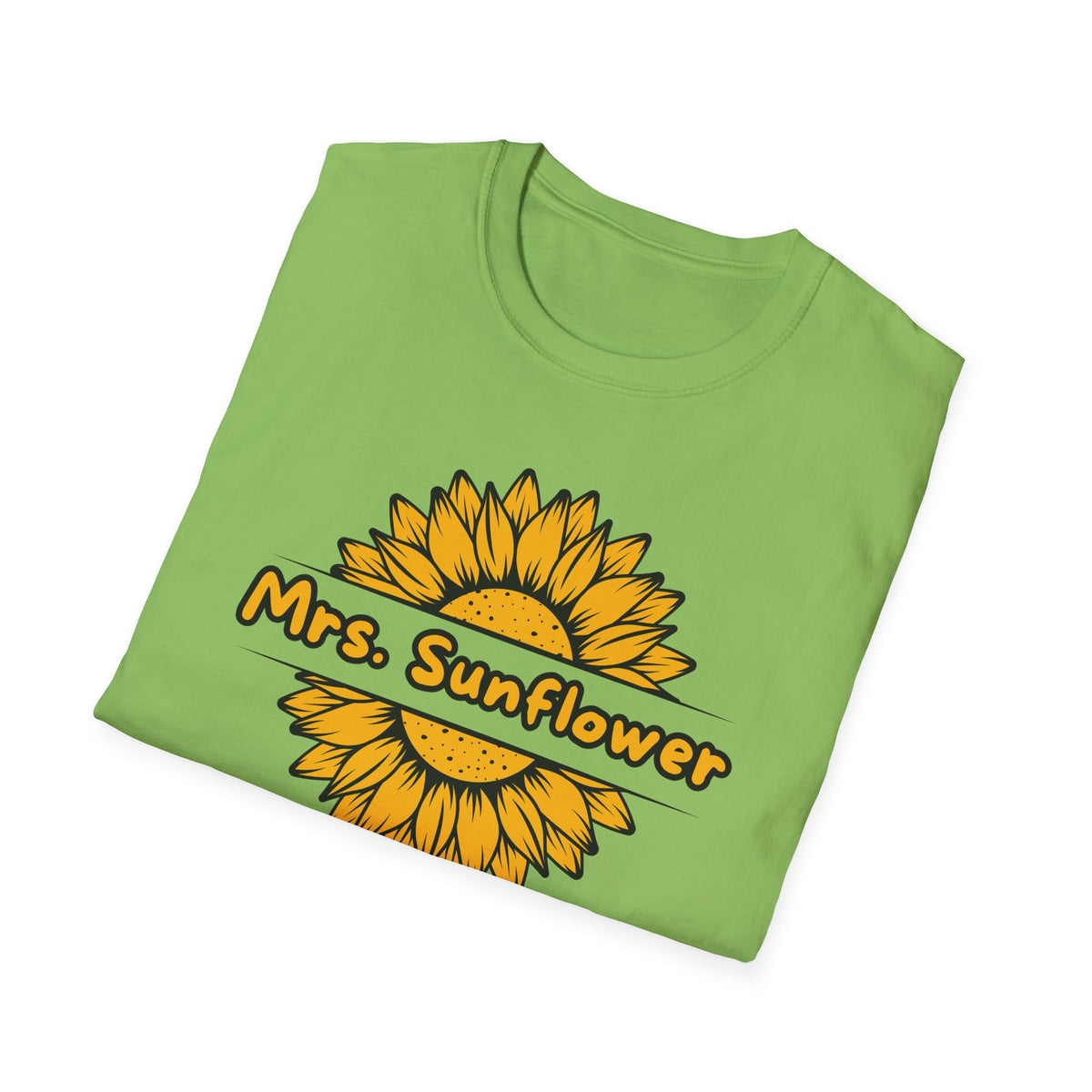 Mrs. Sunflower Unisex Softstyle T-Shirt