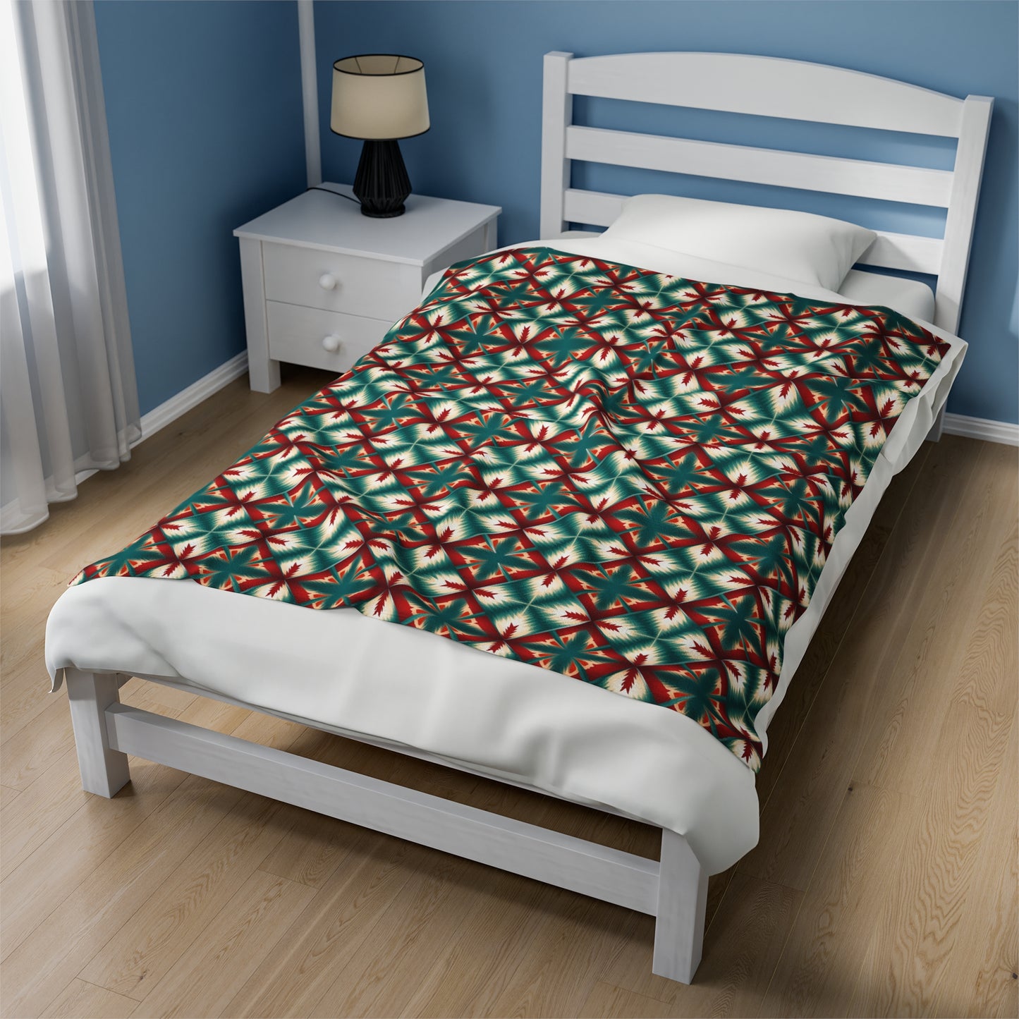Holiday Velveteen Plush Blanket
