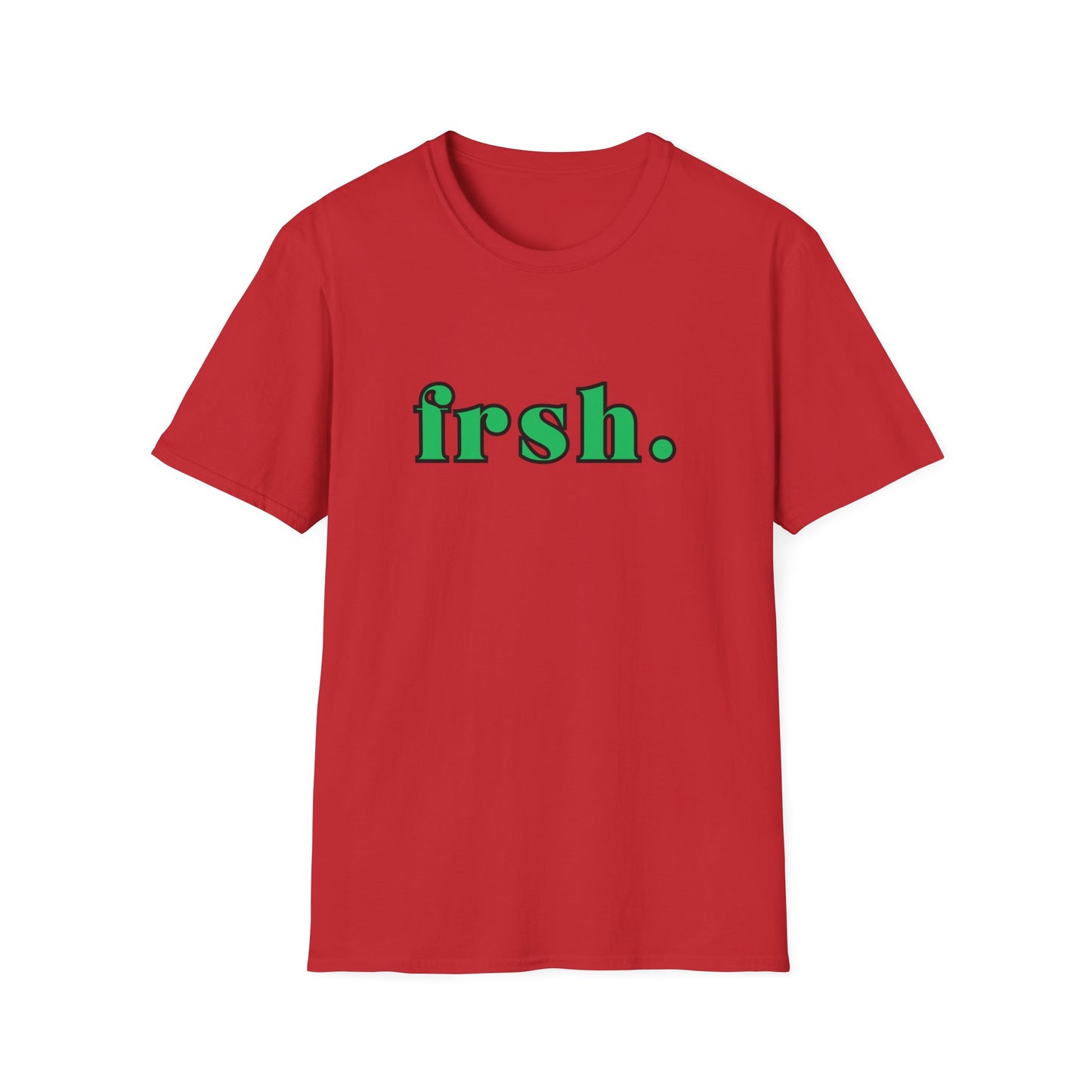 Casual Unisex T-Shirt - 'frsh.' Graphic Tee for Everyday Style
