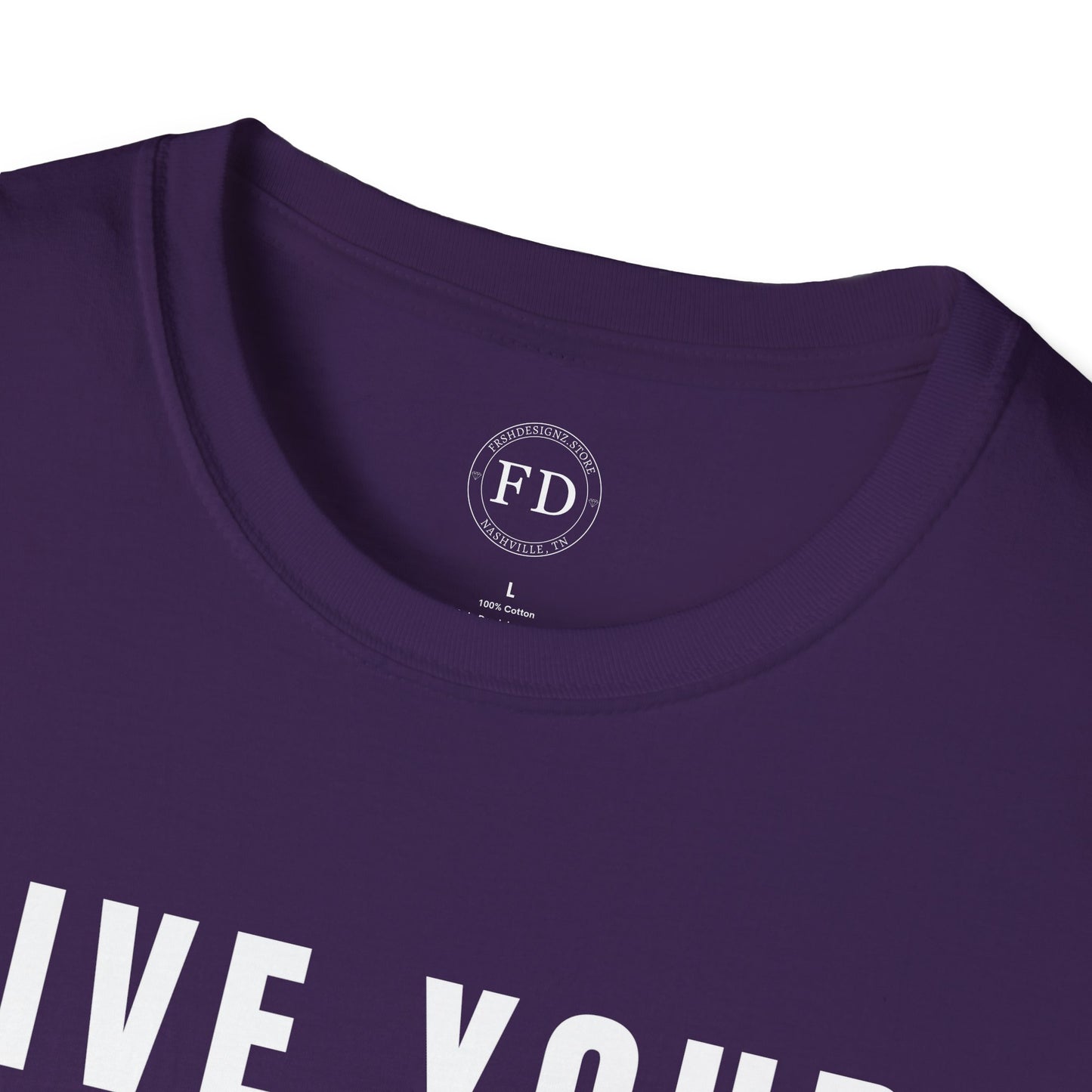 LIVE YOUR PURPOSE Unisex Soft style T-Shirt