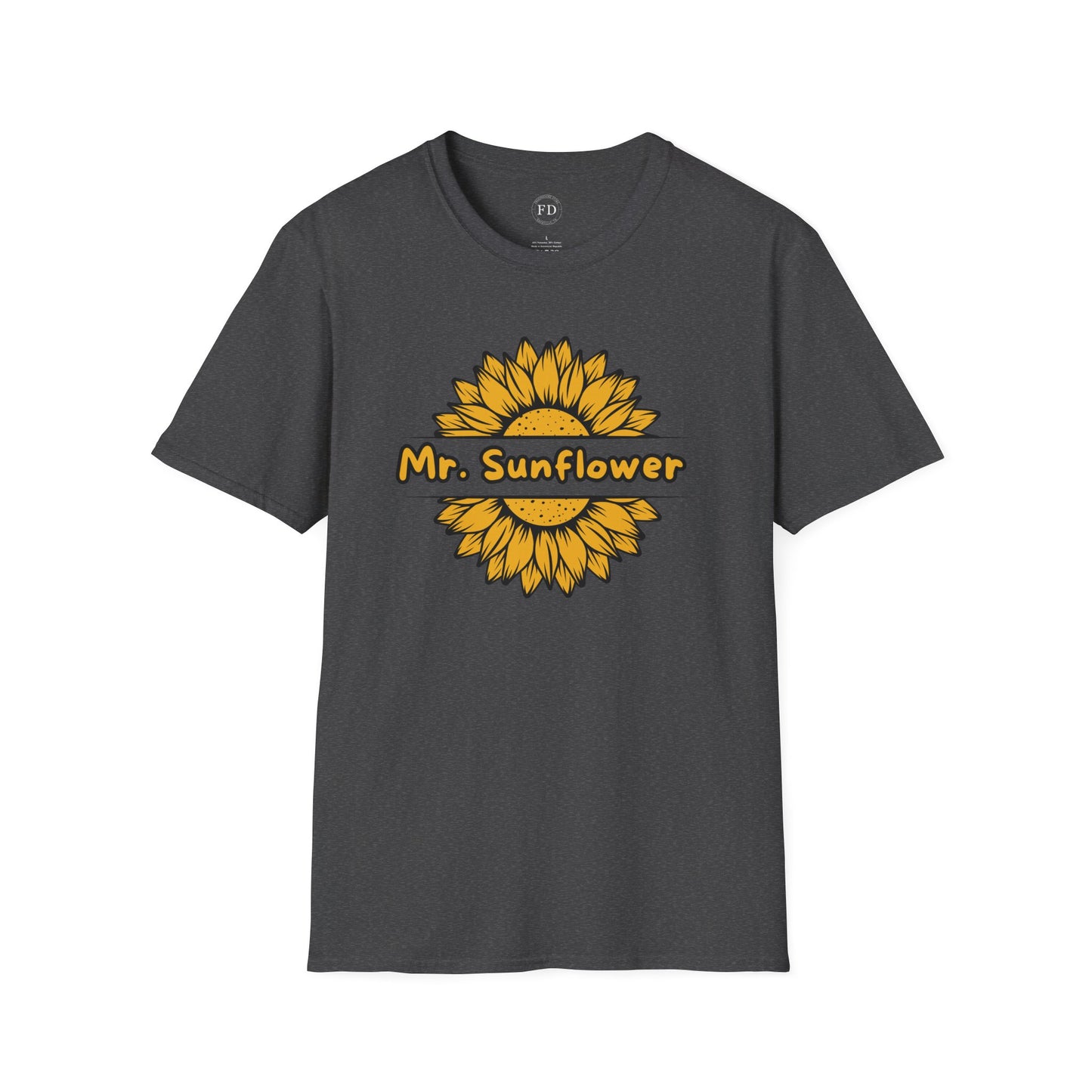 Mr. Sunflower Unisex Softstyle T-Shirt