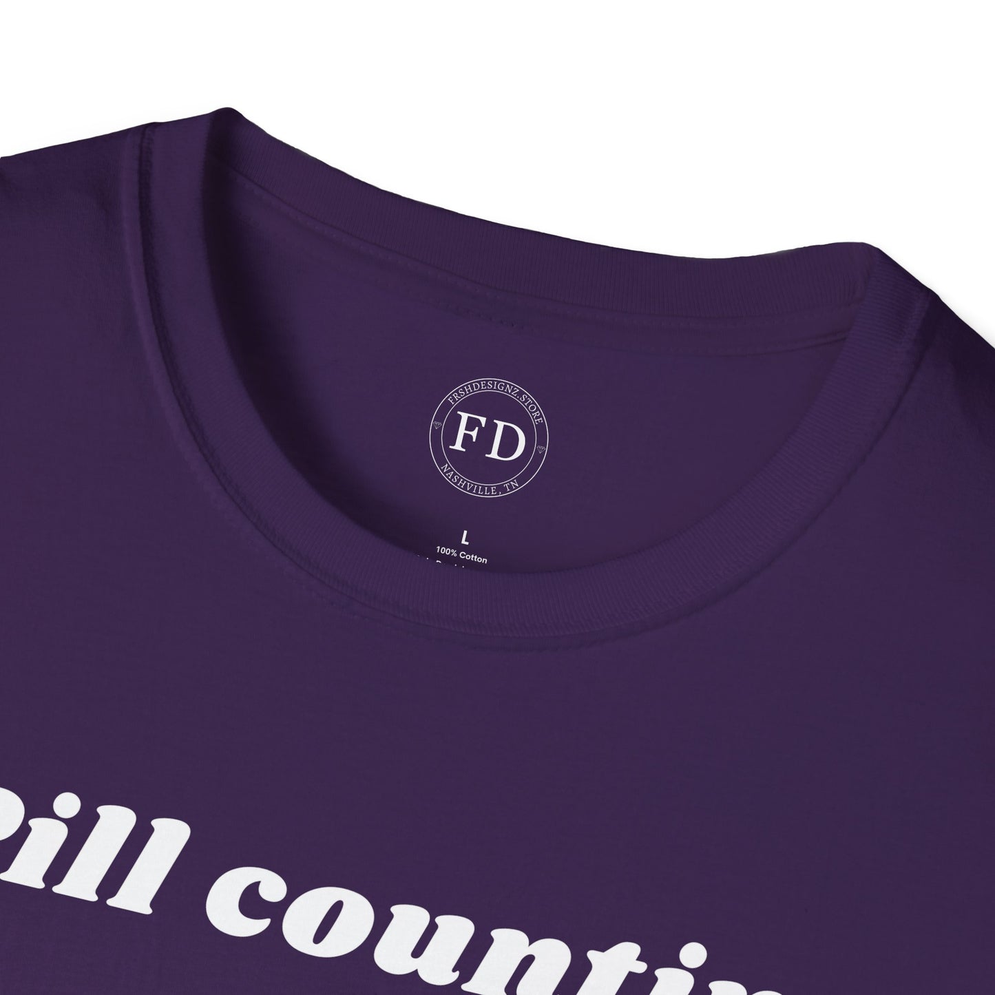 Pill Counting Unisex Softstyle T-Shirt