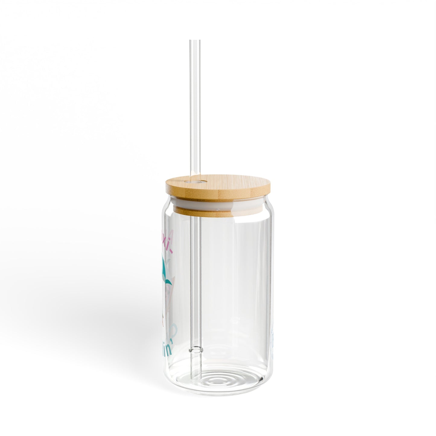 Amoxi-Chillin' Sipper Glass, 16oz