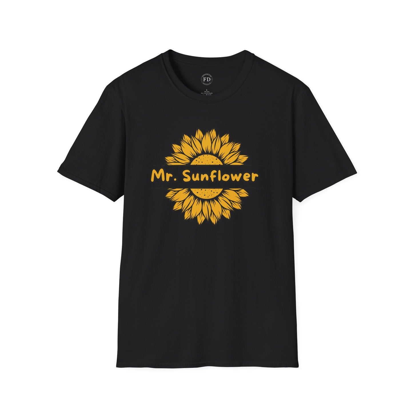Mr. Sunflower Unisex Softstyle T-Shirt