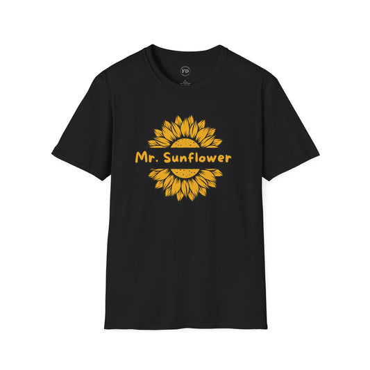 Mr. Sunflower Unisex Softstyle T-Shirt