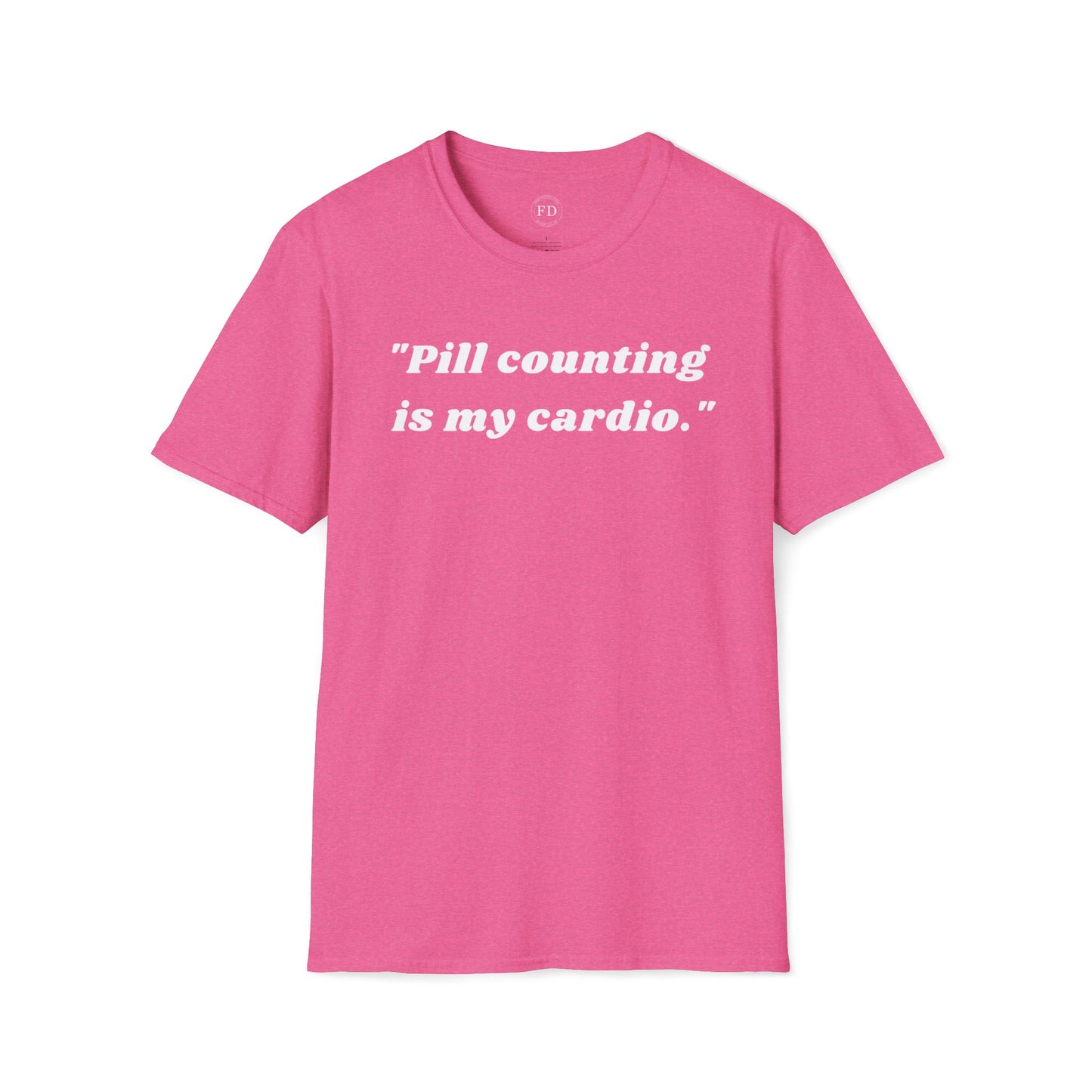 Pill Counting Unisex Softstyle T-Shirt