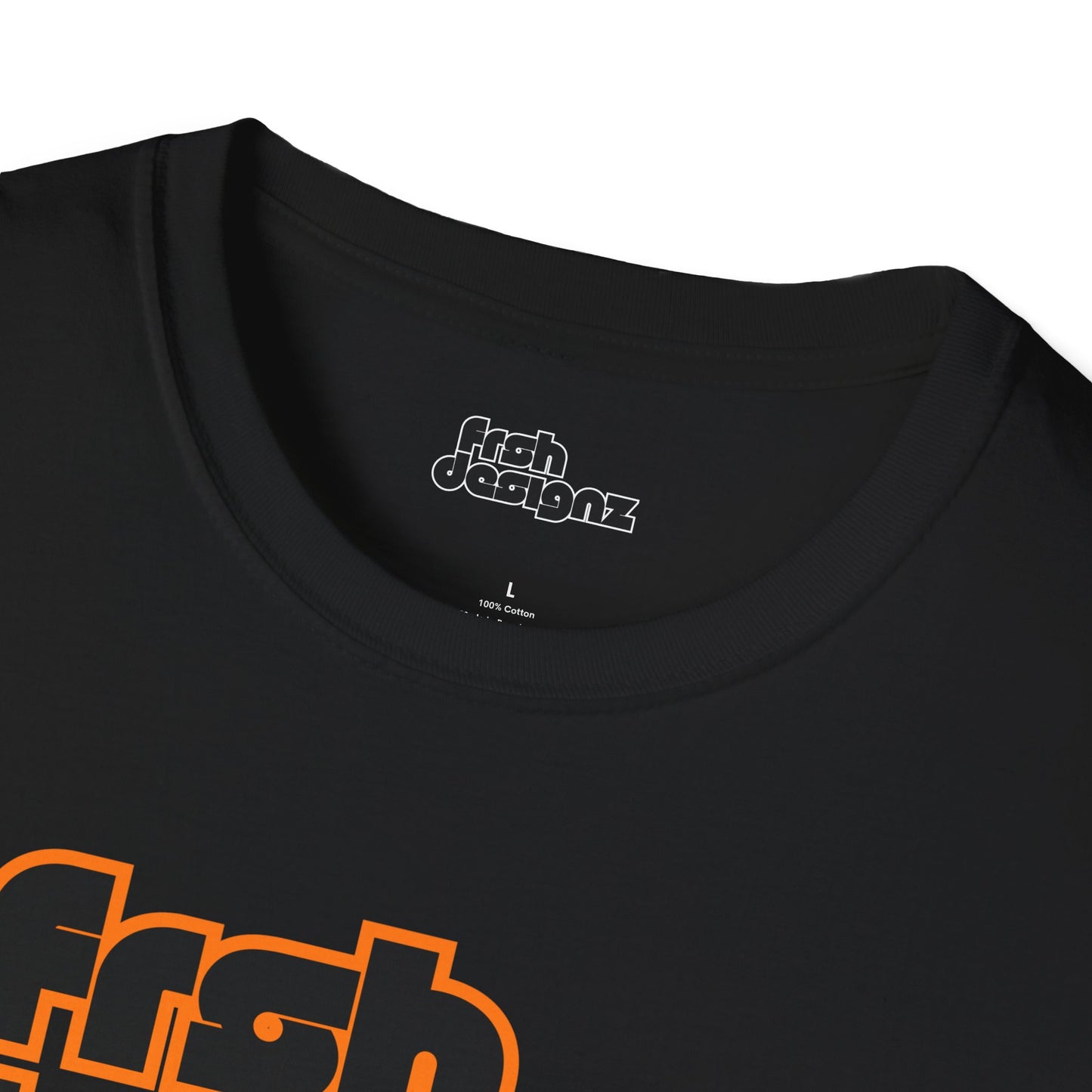 Bass Head Unisex Softstyle T-Shirt - Retro Vibe for Bass Lovers!