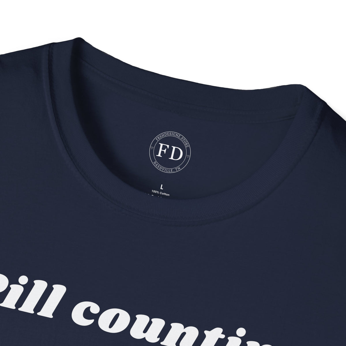 Pill Counting Unisex Softstyle T-Shirt