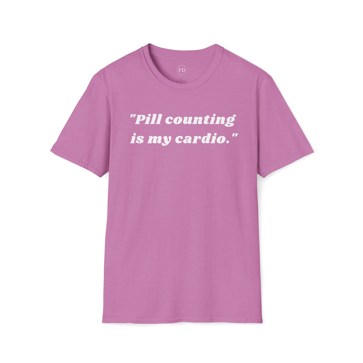 Pill Counting Unisex Softstyle T-Shirt