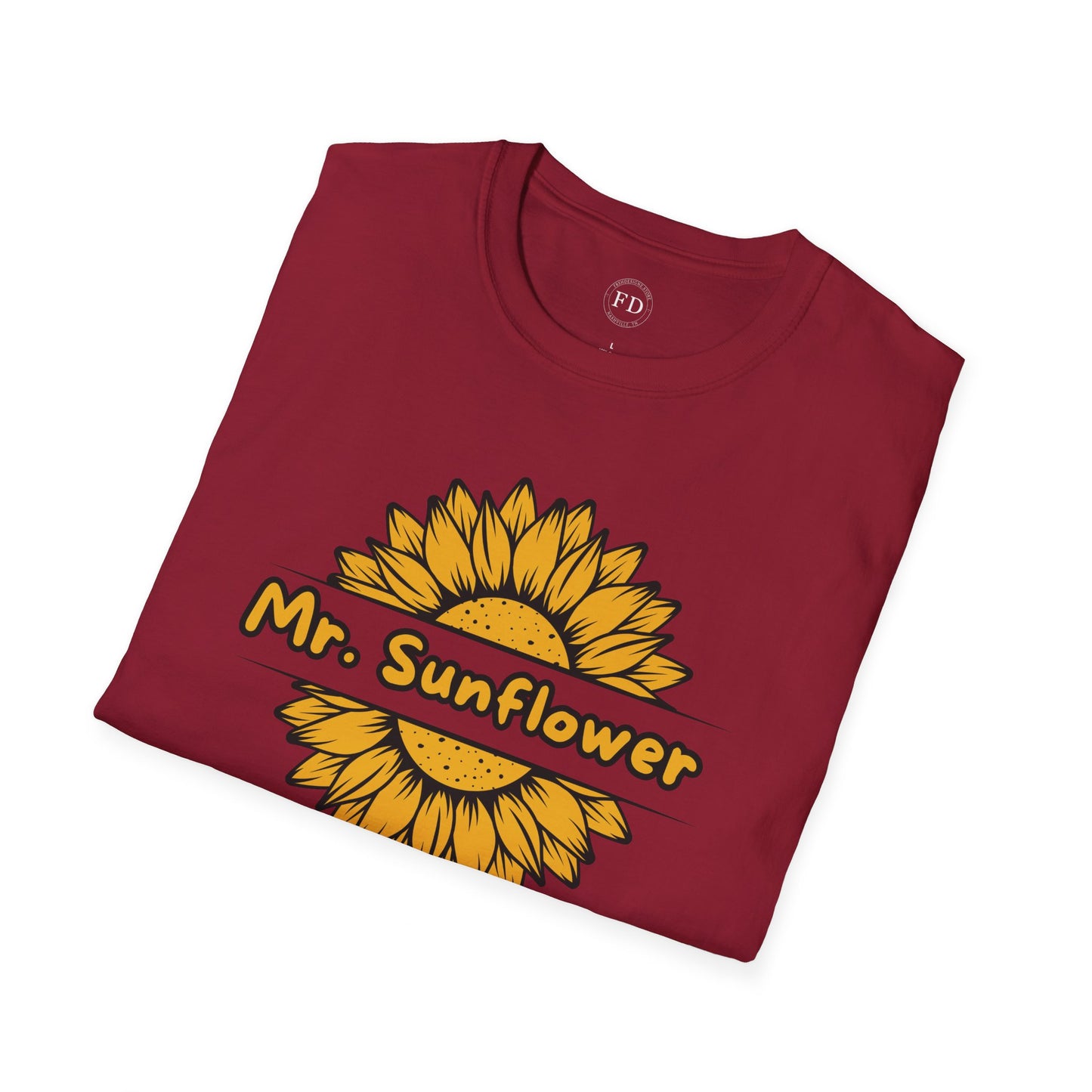 Mr. Sunflower Unisex Softstyle T-Shirt