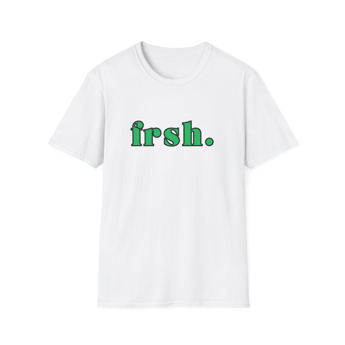 Casual Unisex T-Shirt - 'frsh.' Graphic Tee for Everyday Style