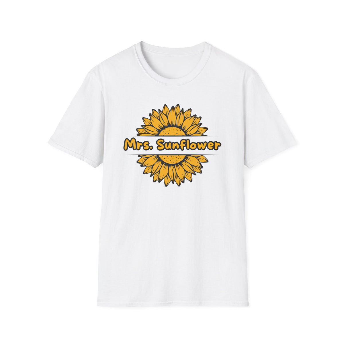 Mrs. Sunflower Unisex Softstyle T-Shirt