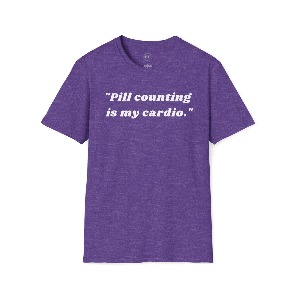 Pill Counting Unisex Softstyle T-Shirt