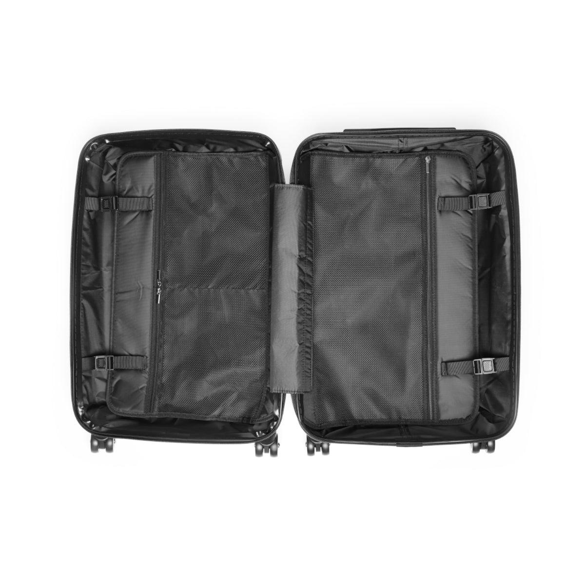 Purple and Gold Suitcase