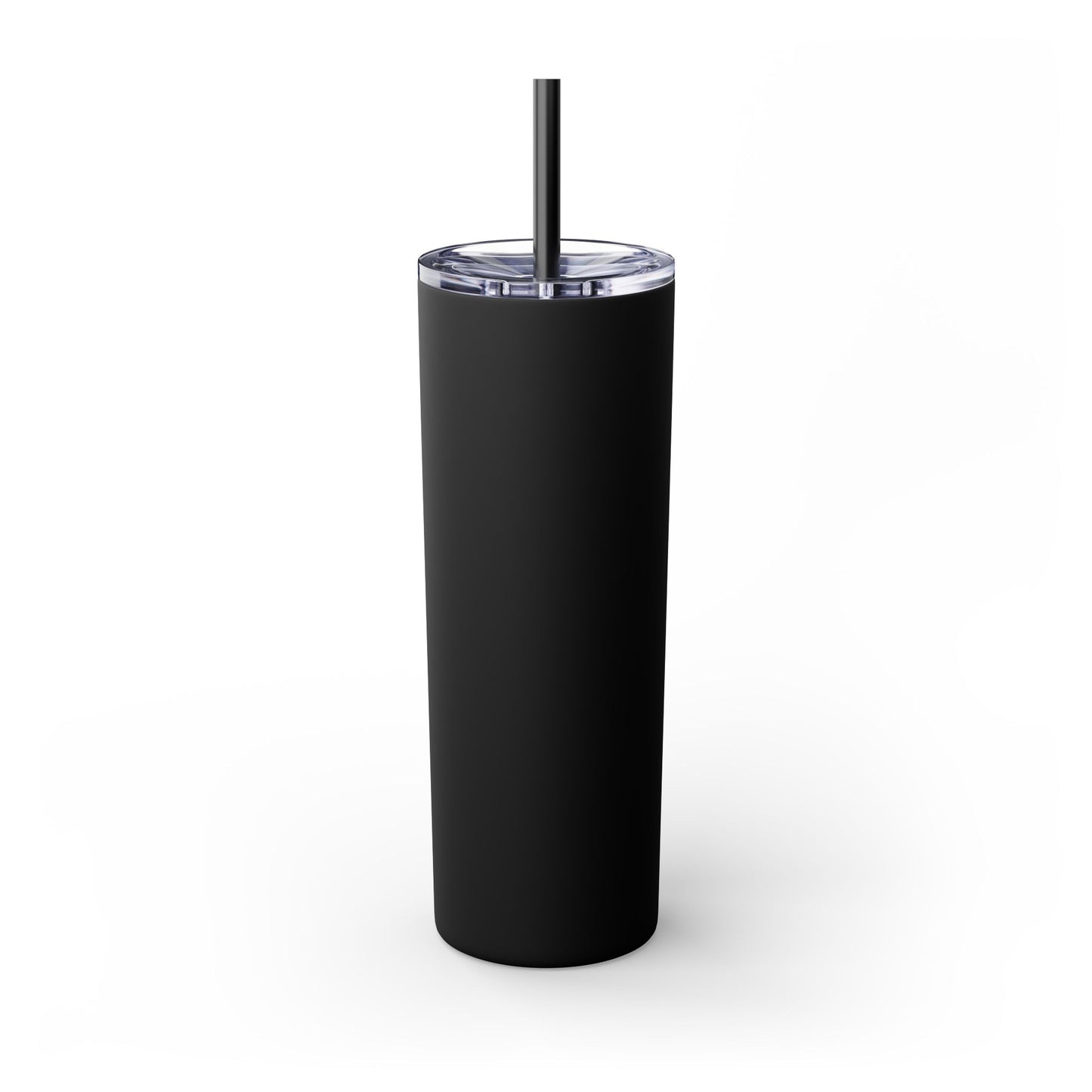 Pill Counting Ninja Skinny Tumbler with Straw, 20oz