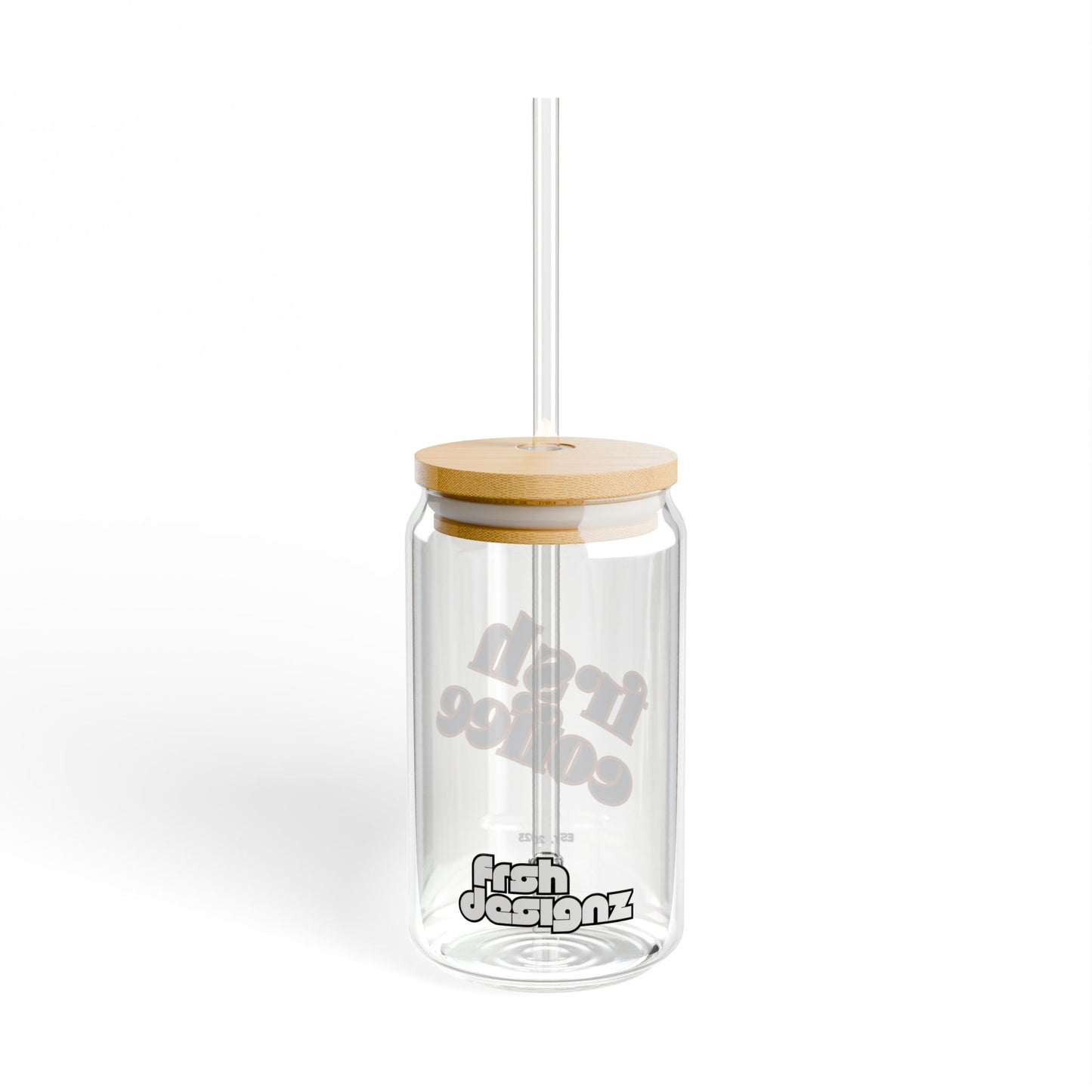 Stylish 16oz Sipper Glass for Frsh Coffee Lovers - Eco-Friendly Design