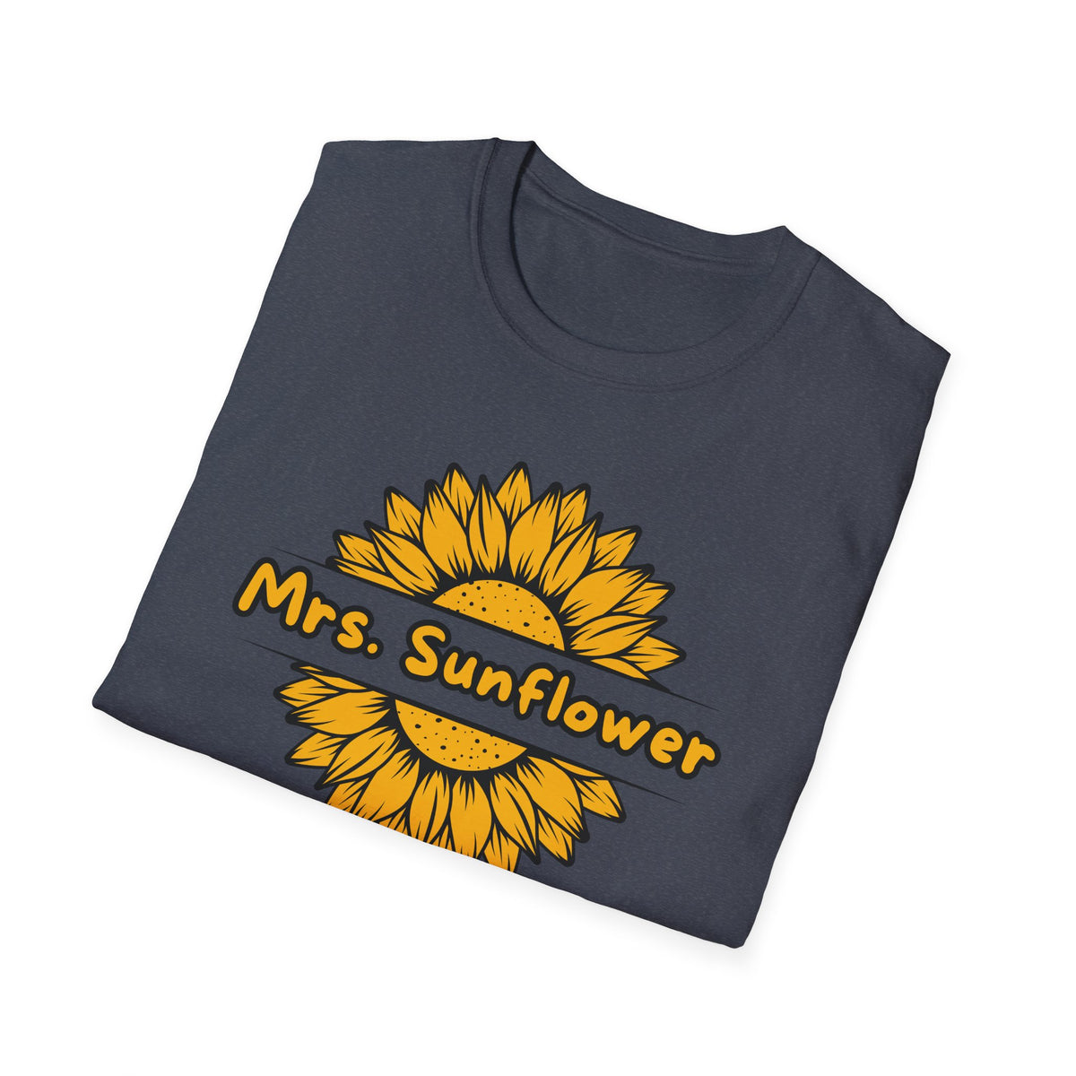 Mrs. Sunflower Unisex Softstyle T-Shirt