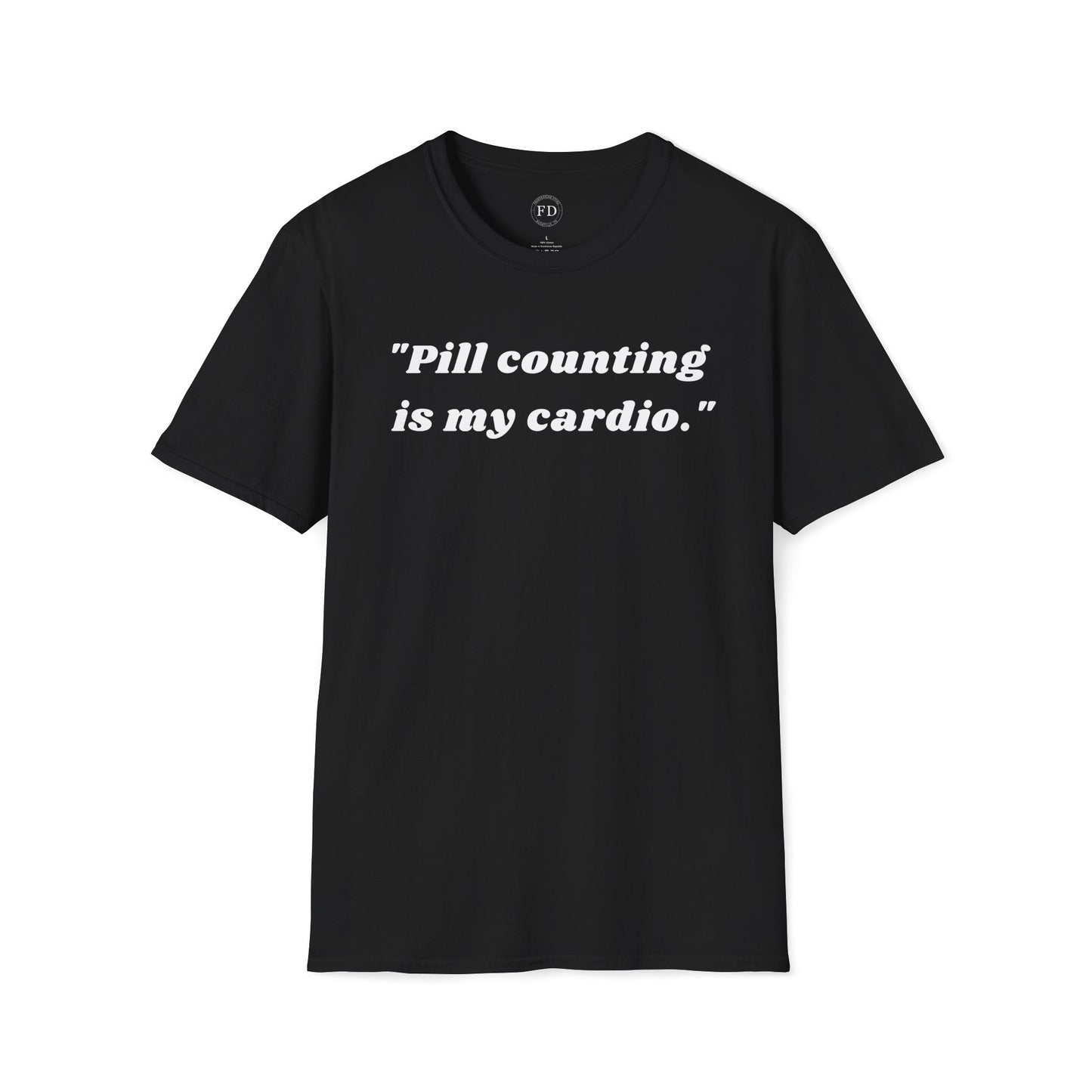 Pill Counting Unisex Softstyle T-Shirt