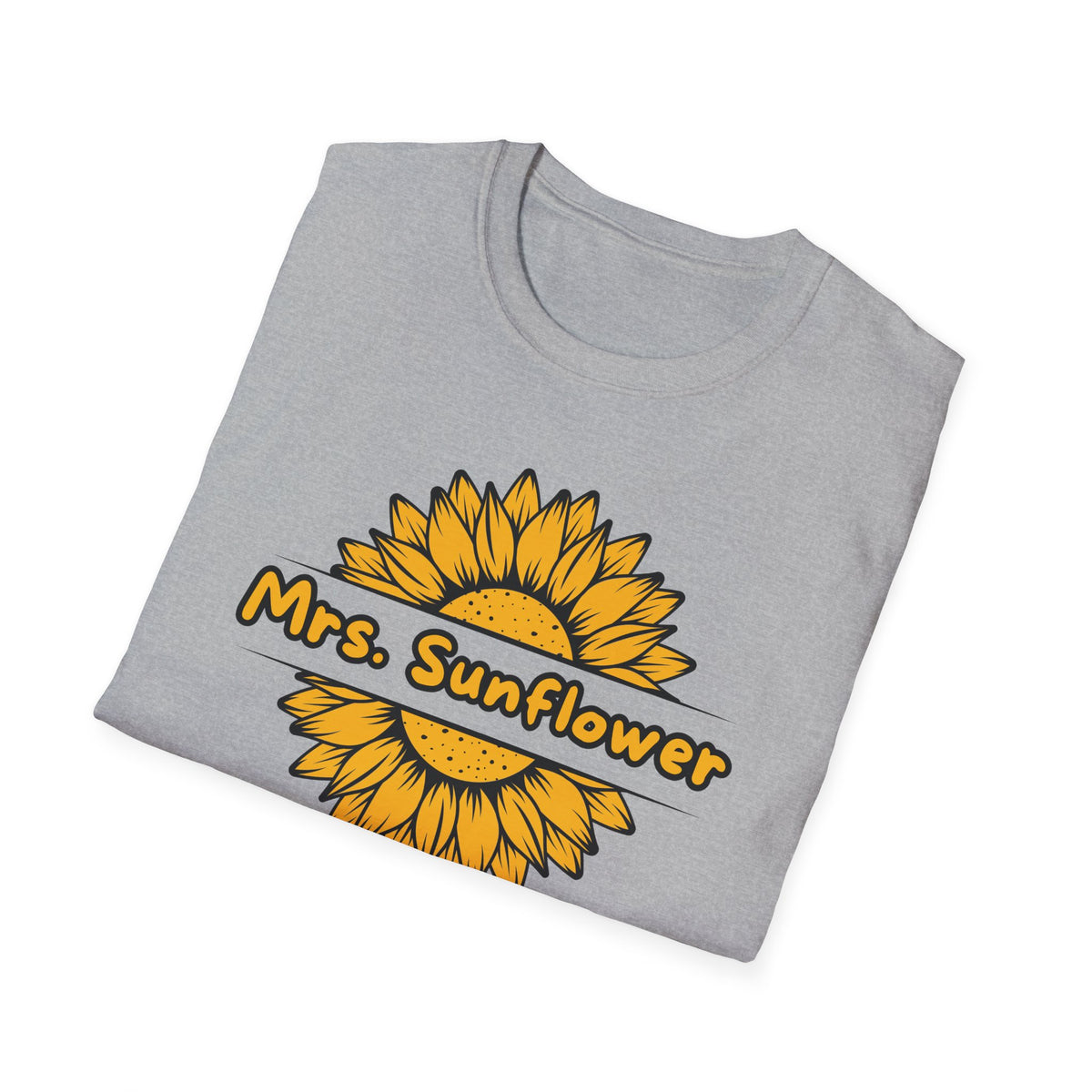 Mrs. Sunflower Unisex Softstyle T-Shirt