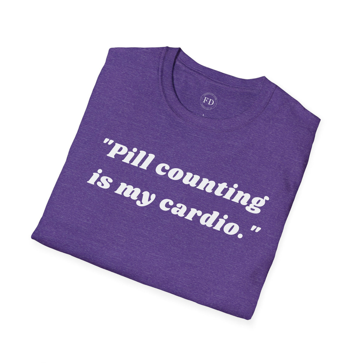Pill Counting Unisex Softstyle T-Shirt