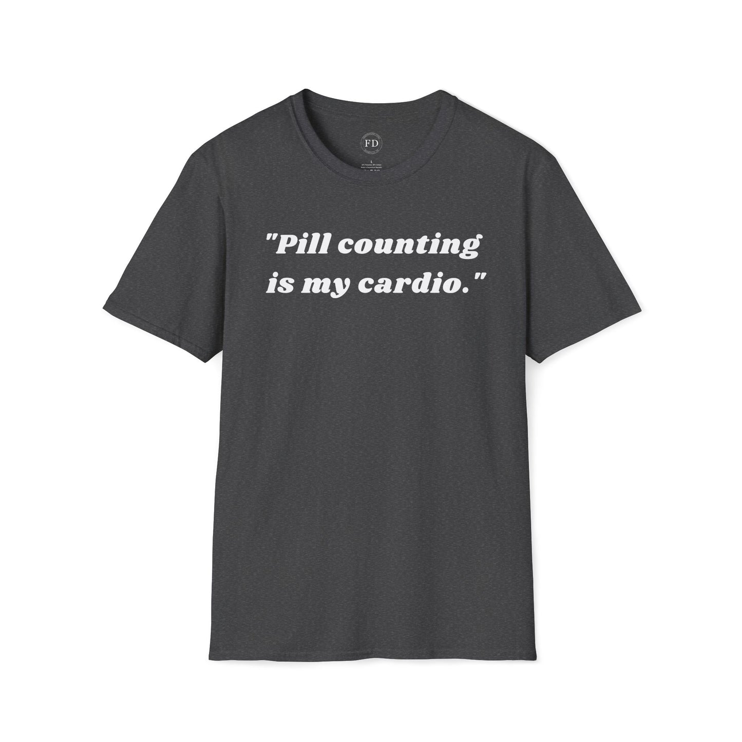 Pill Counting Unisex Softstyle T-Shirt