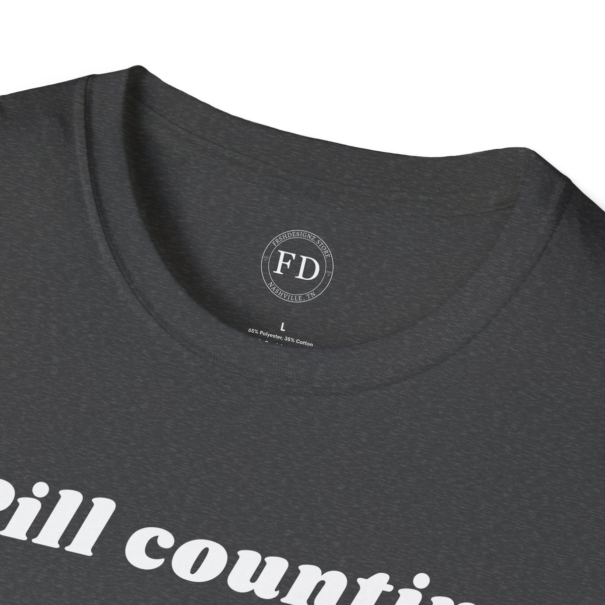 Pill Counting Unisex Softstyle T-Shirt