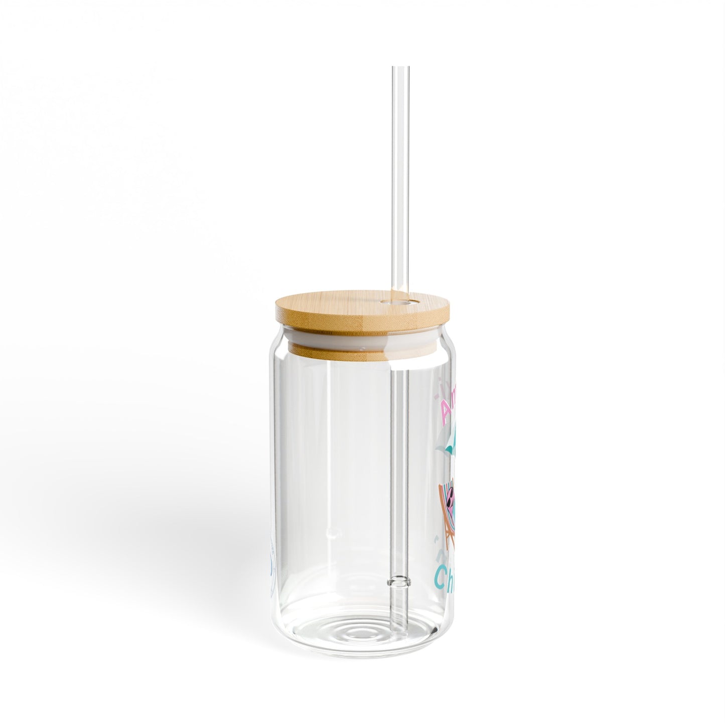 Amoxi-Chillin' Sipper Glass, 16oz
