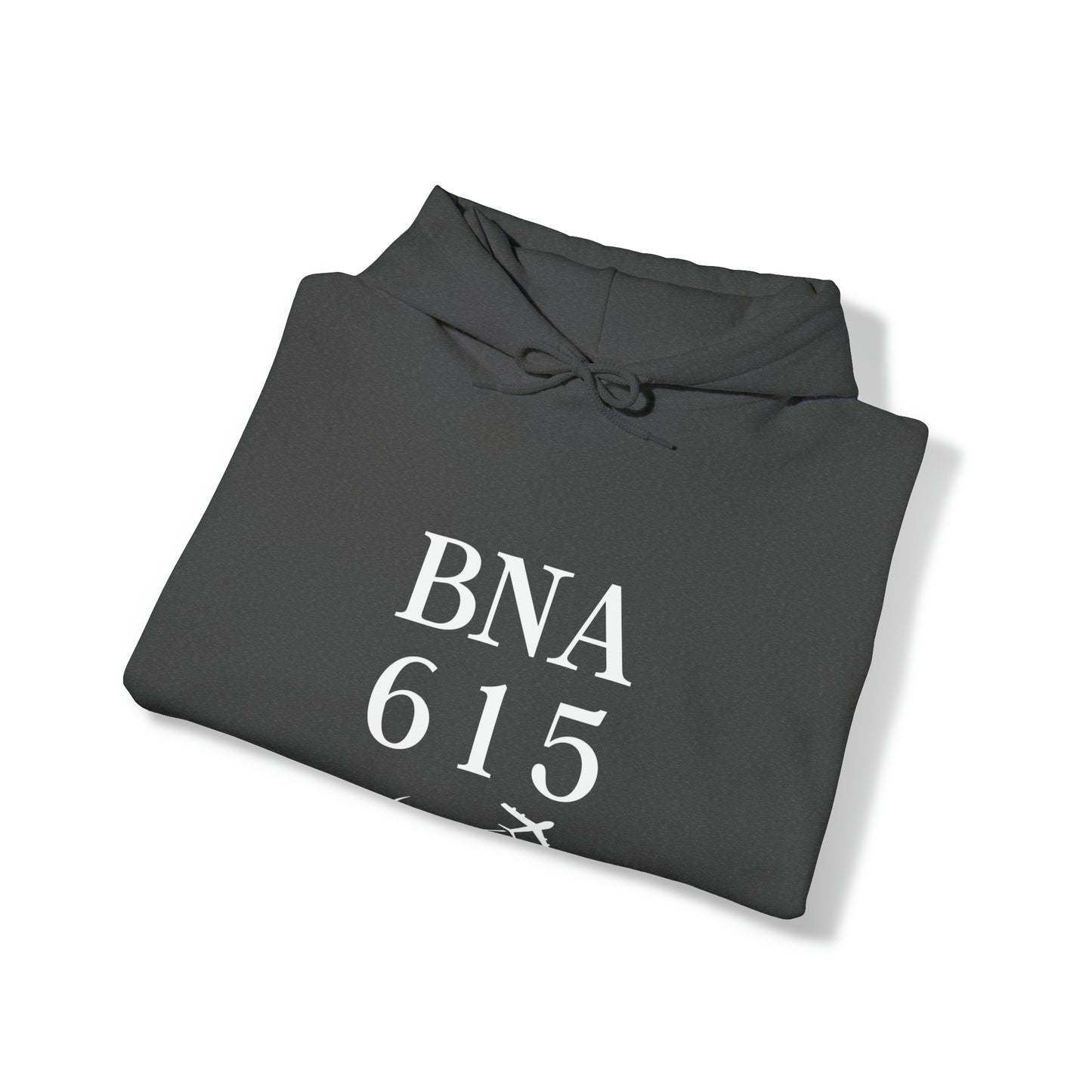 Nashville BNA, 615 Unisex Heavy Blend™ Hooded Sweatshirt