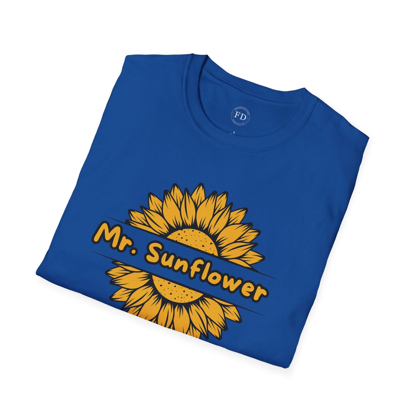 Mr. Sunflower Unisex Softstyle T-Shirt