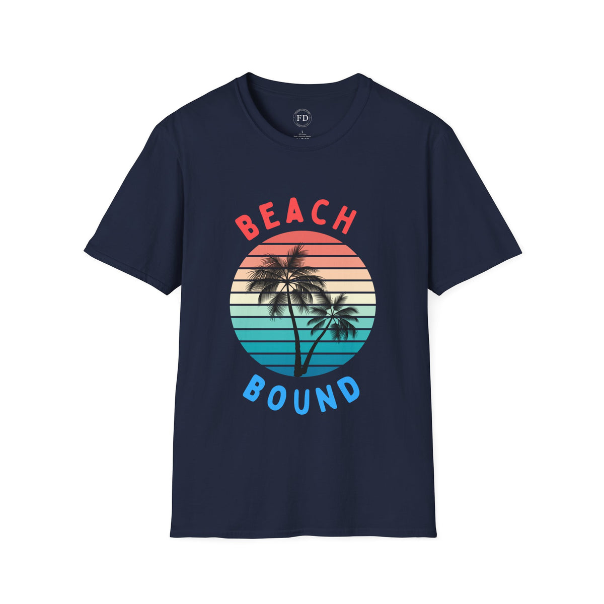Beach Bound, Unisex Softstyle T-Shirt