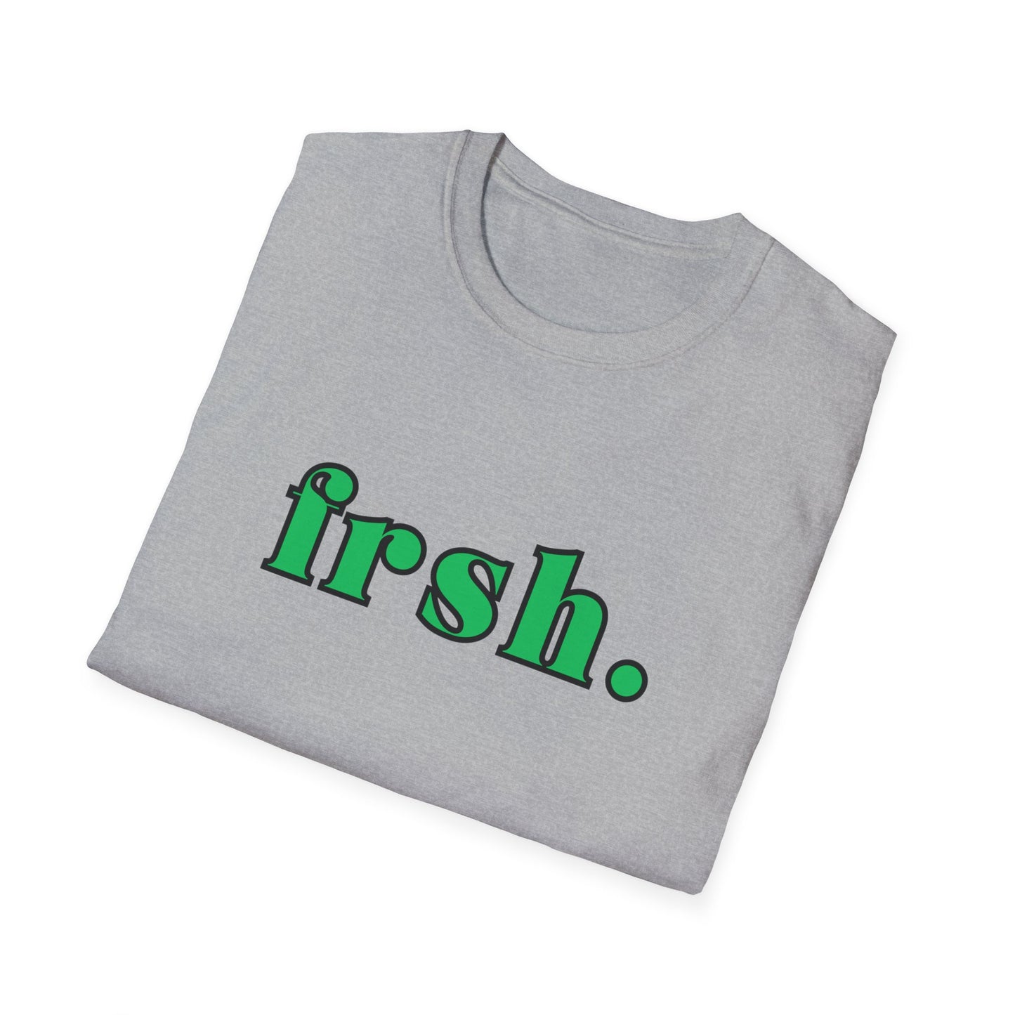 Casual Unisex T-Shirt - 'frsh.' Graphic Tee for Everyday Style