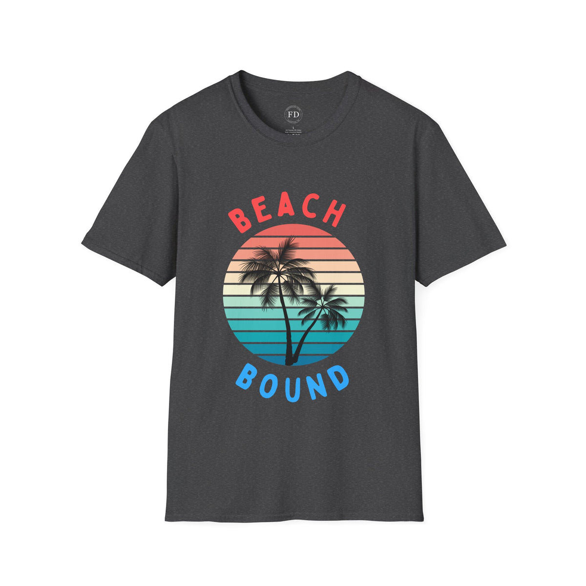 Beach Bound, Unisex Softstyle T-Shirt