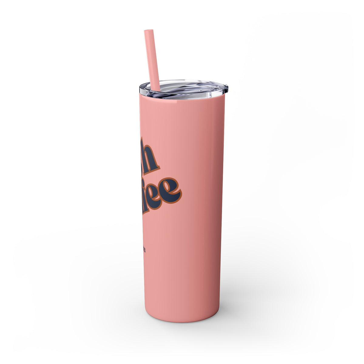 Skinny Tumbler with Straw, 20oz