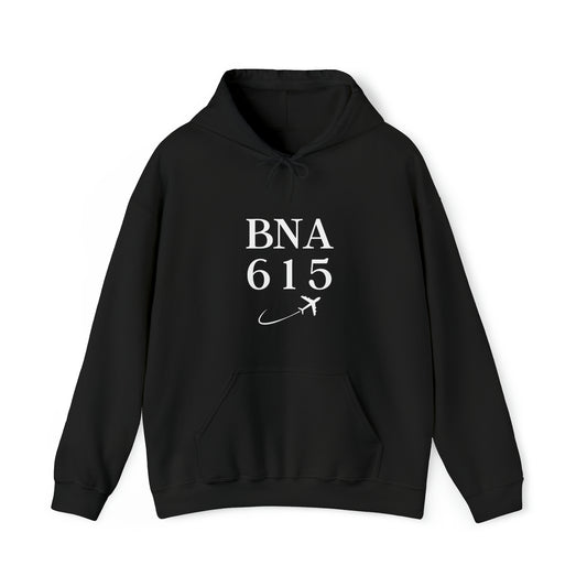 Nashville BNA, 615 Unisex Heavy Blend™ Hooded Sweatshirt