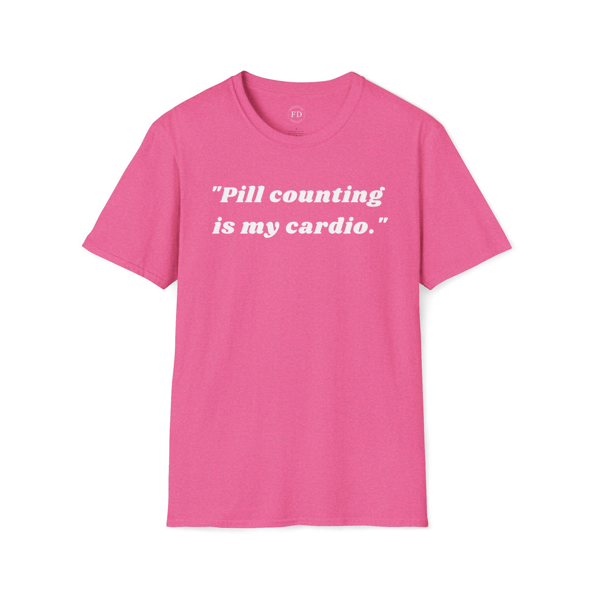 Pill Counting Unisex Softstyle T-Shirt