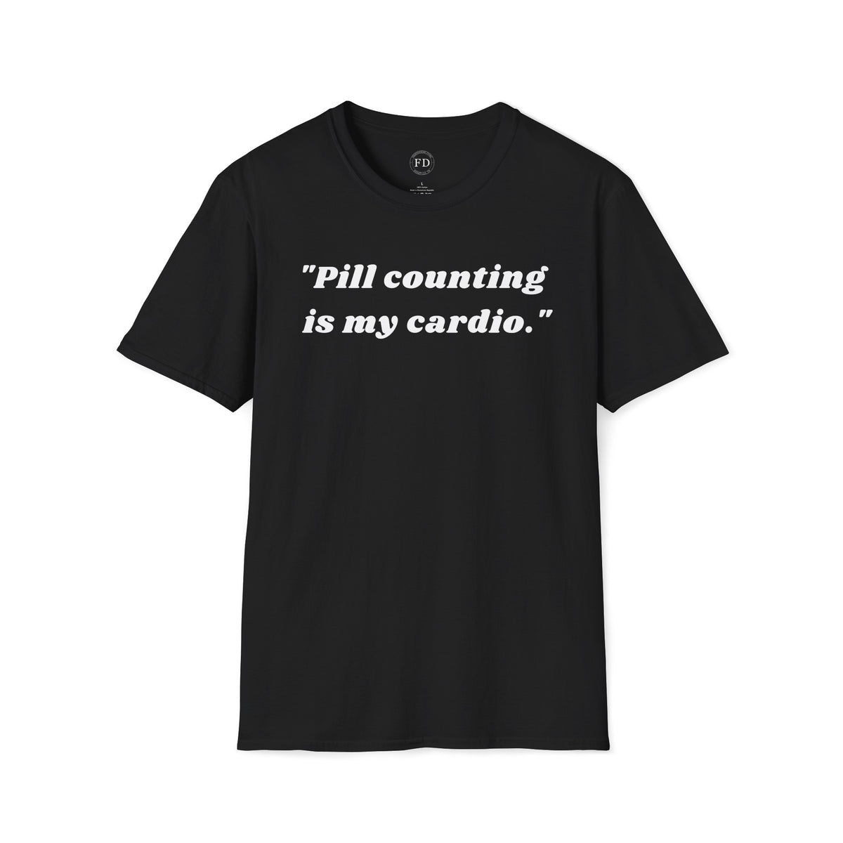 Pill Counting Unisex Softstyle T-Shirt