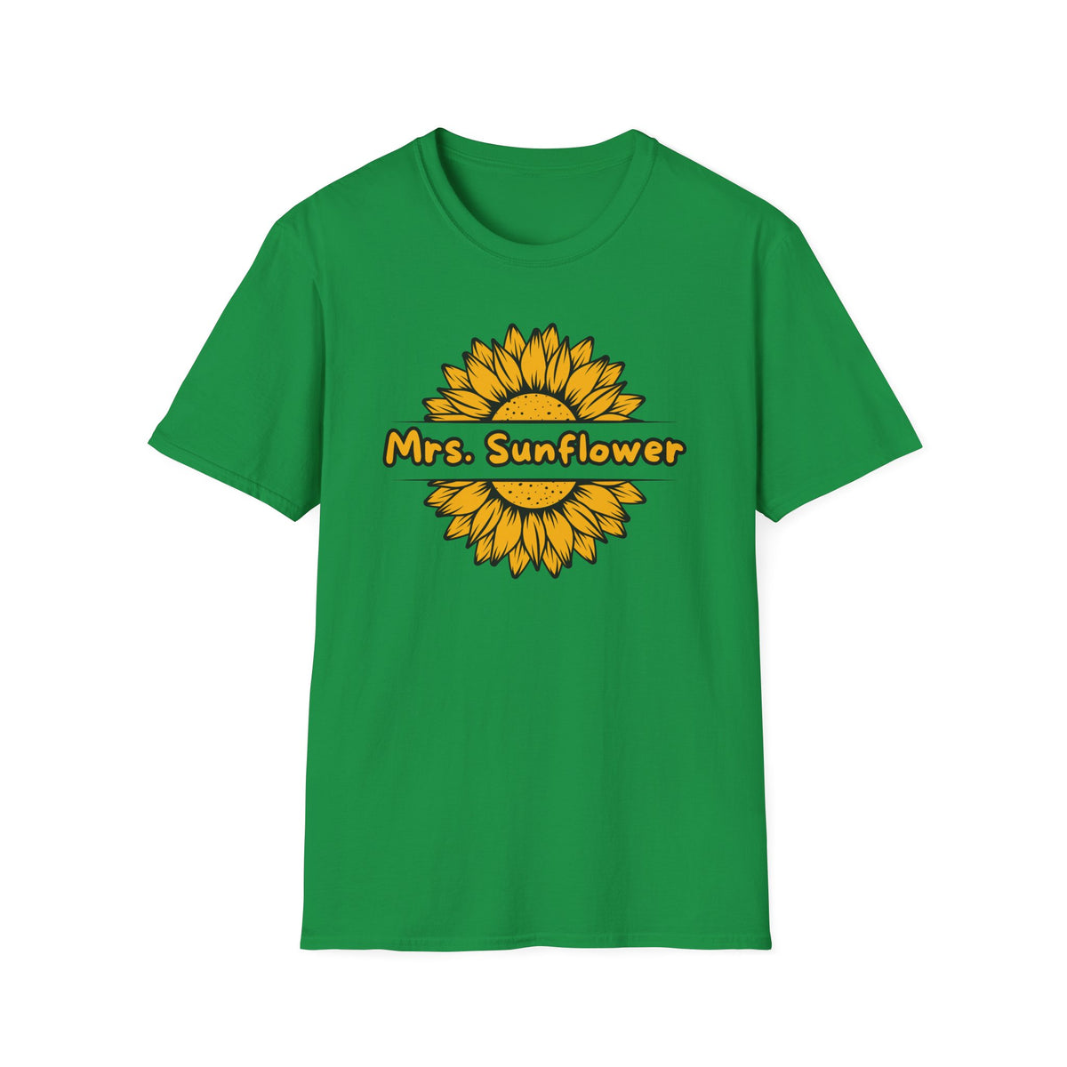 Mrs. Sunflower Unisex Softstyle T-Shirt