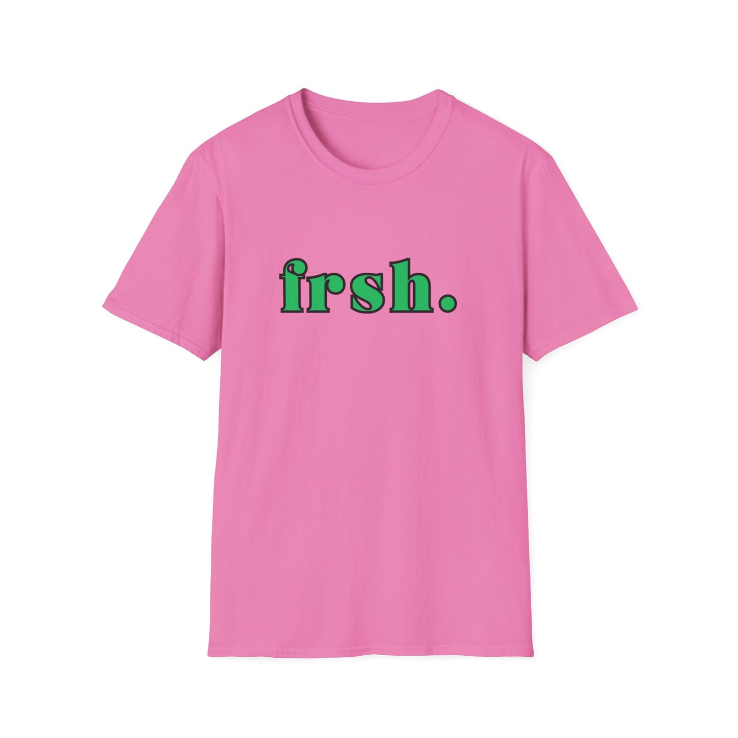 Casual Unisex T-Shirt - 'frsh.' Graphic Tee for Everyday Style