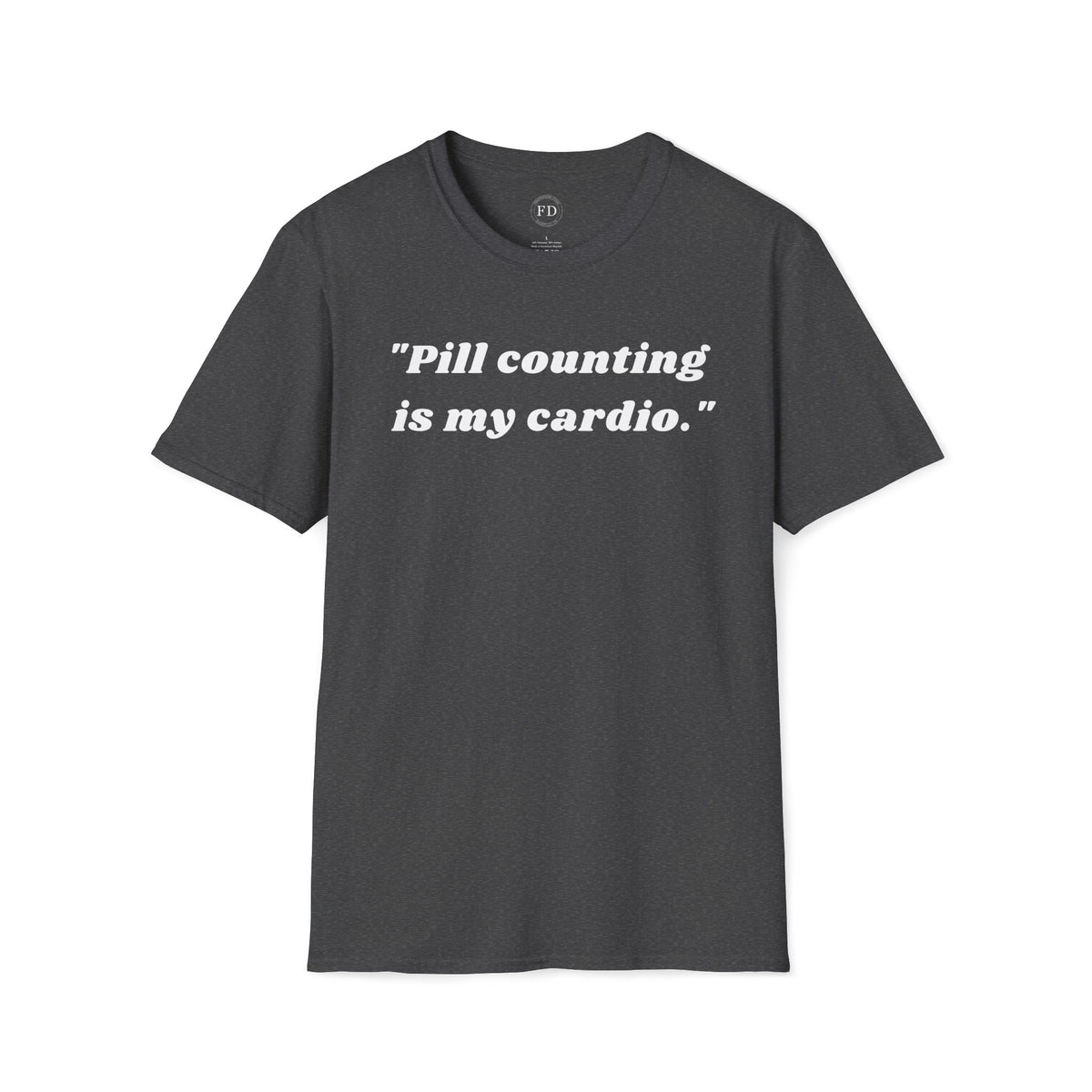 Pill Counting Unisex Softstyle T-Shirt