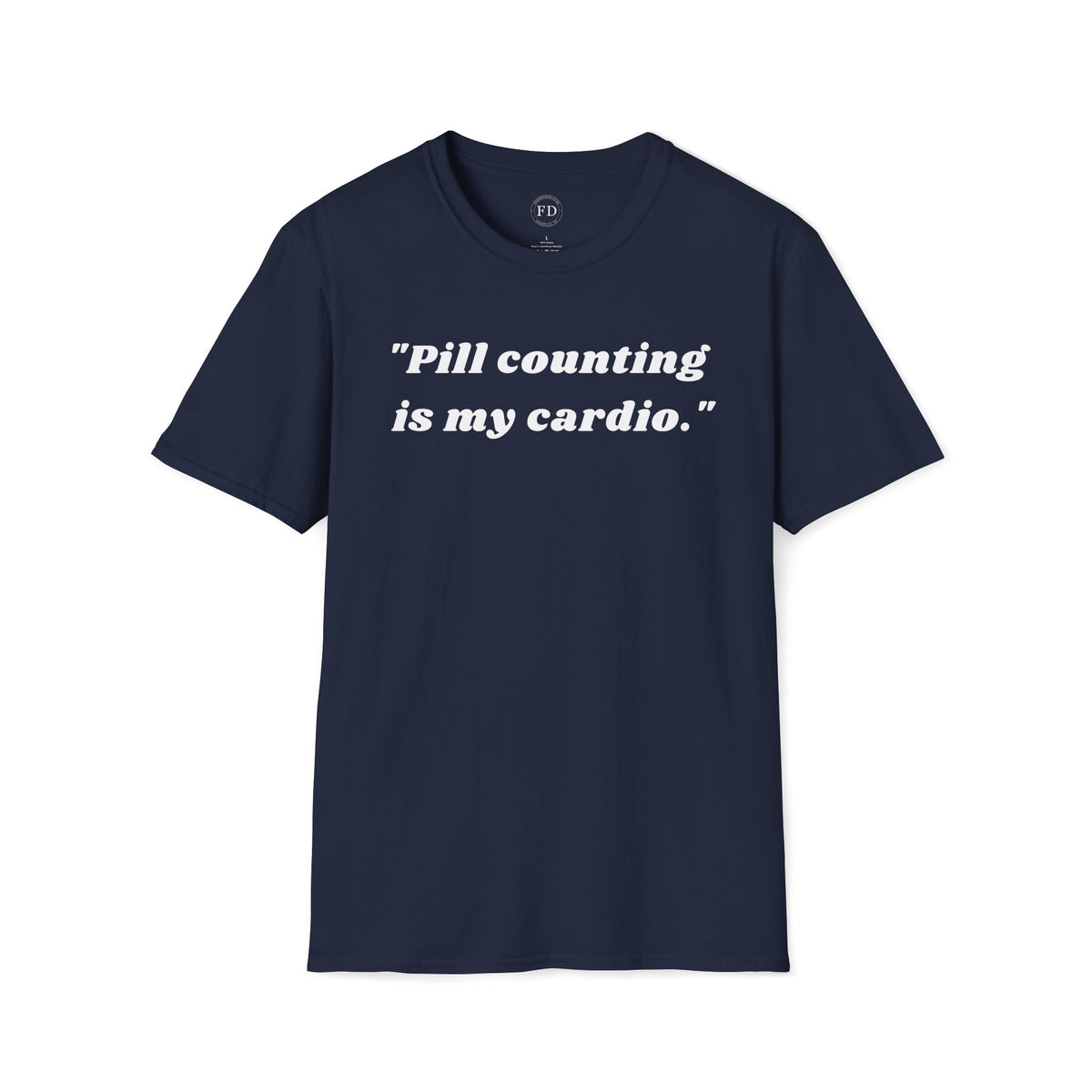 Pill Counting Unisex Softstyle T-Shirt