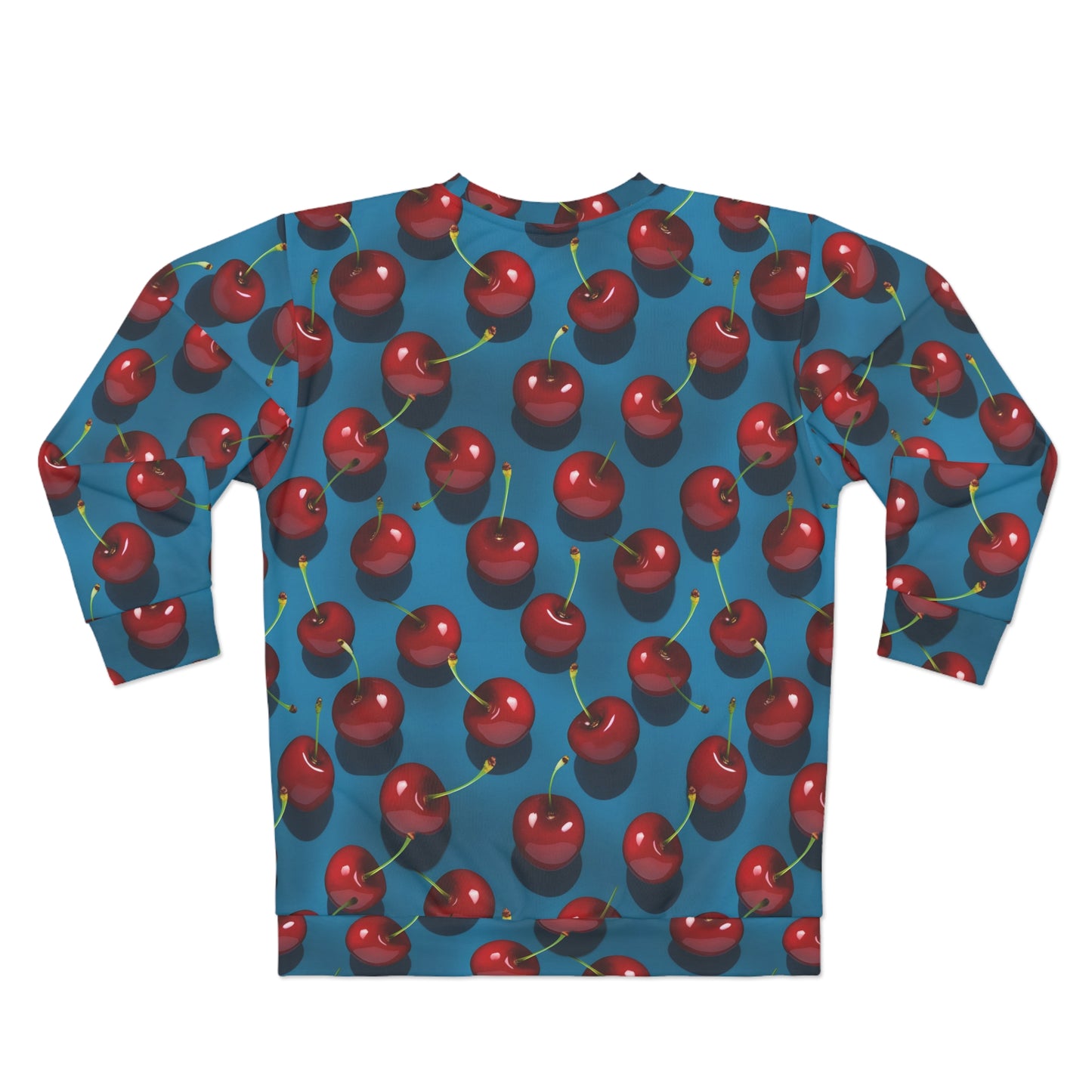 Cherry Print Unisex Sweatshirt (AOP)